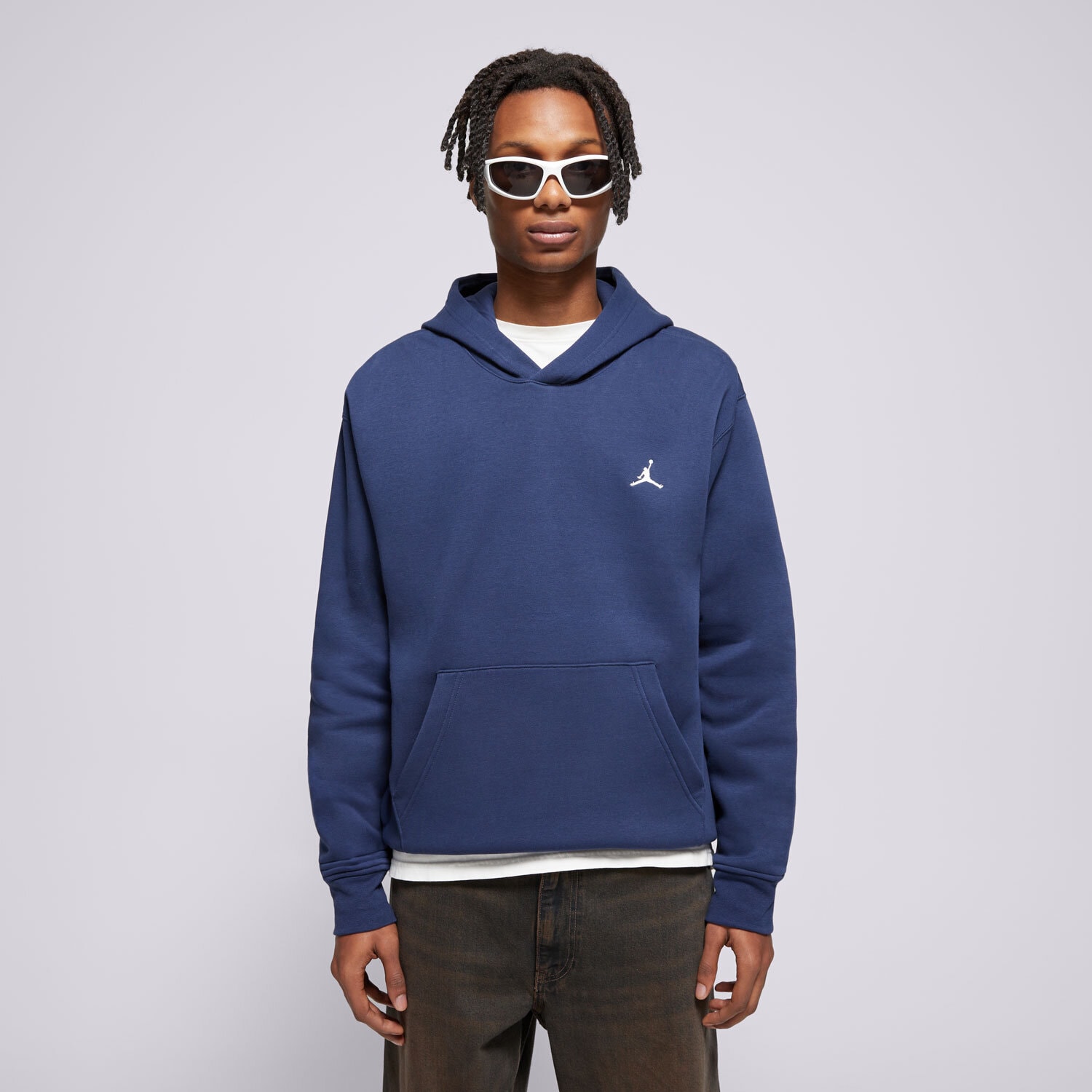 Herren HOODIE M JORDAN BRKLN FLC PO  FV7281-410 Dunkelblau