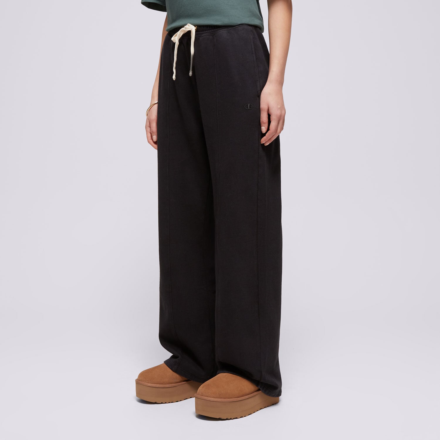 Damen Hosen CHAMPION HOSE WIDE LEG PANTS 117638KK001 Schwarz