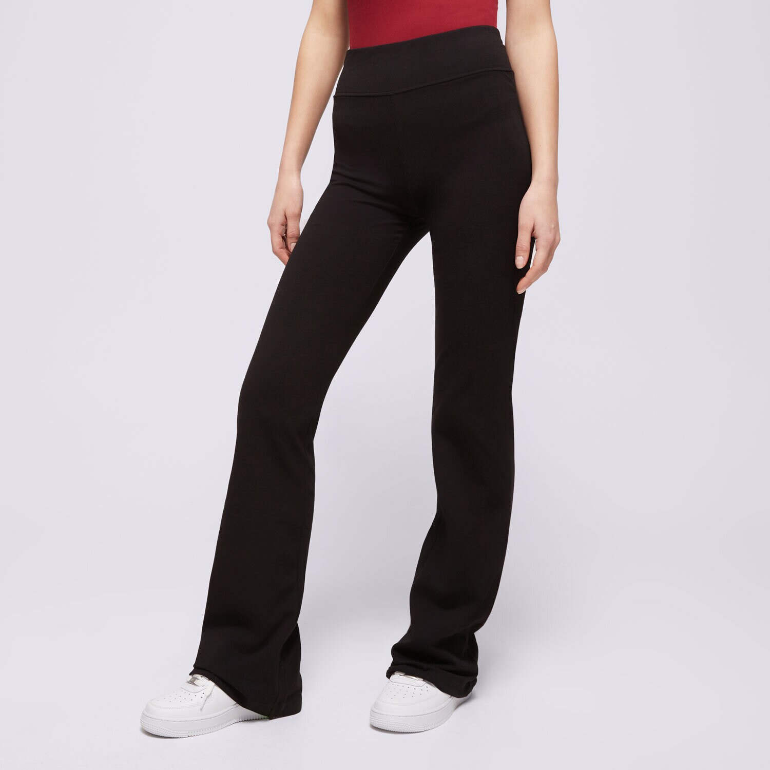 Damen Hosen CHAMPION HOSE HIGH WAIST FLARE LEGGINS 117559KK001 Schwarz