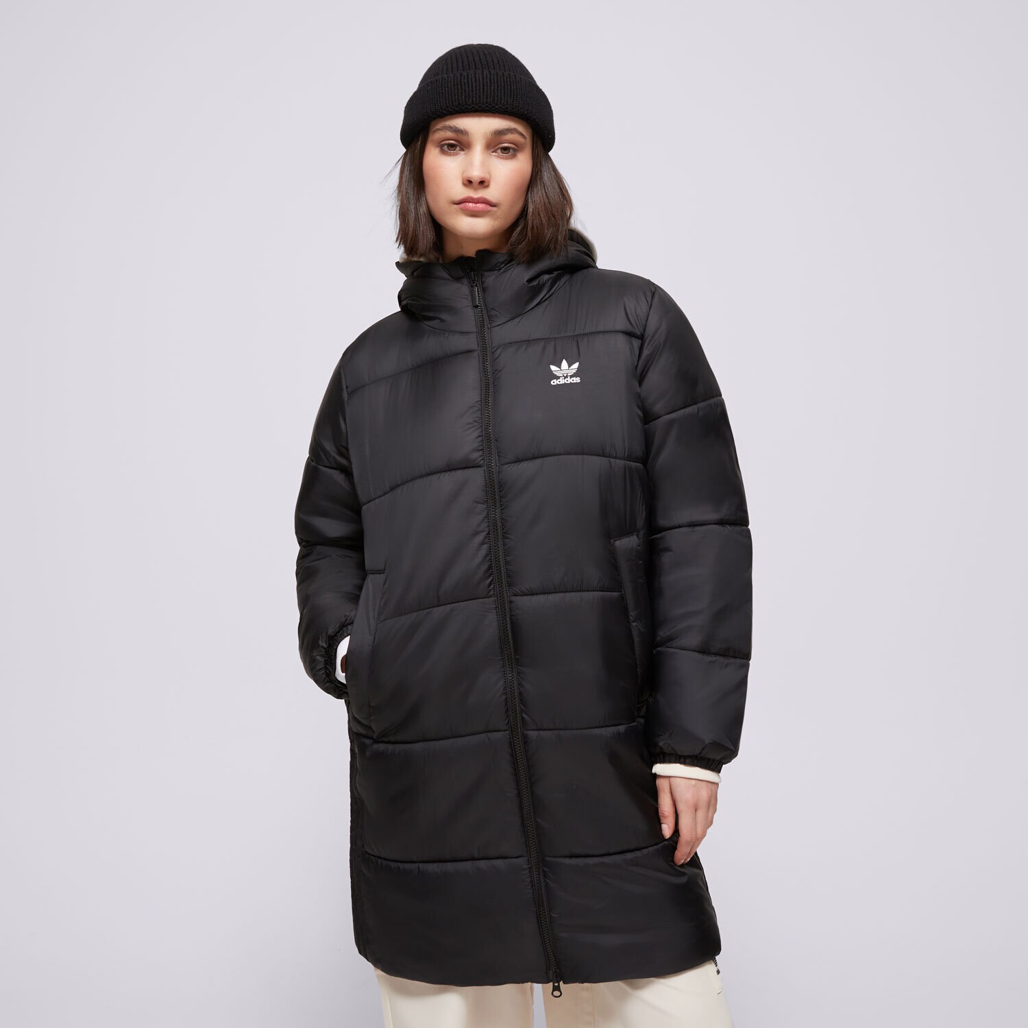Adidas long puffer jacket outlet