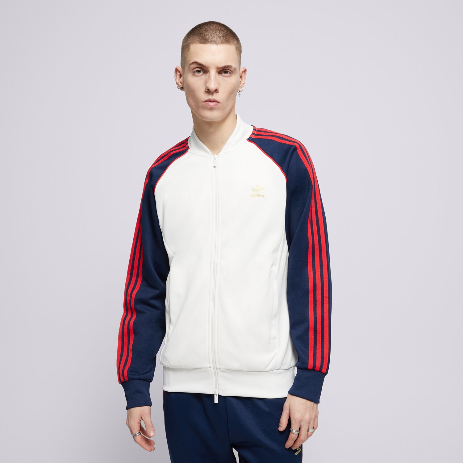 Herren ADIDAS SWEATSHIRT SST TT IY9859 Weiß