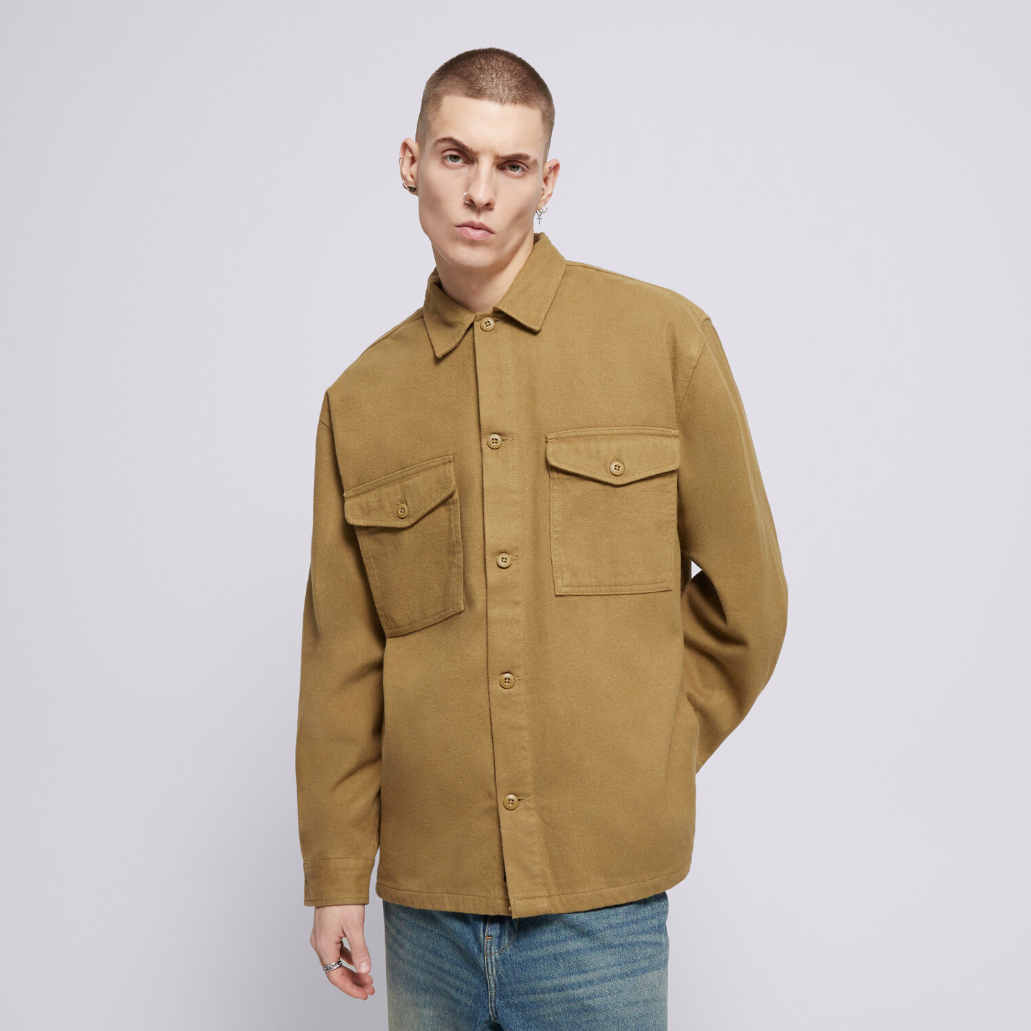 Herren Winterjacke VANS JACKE COLEGROVE SHACKET VN000JVBCUQ Braun