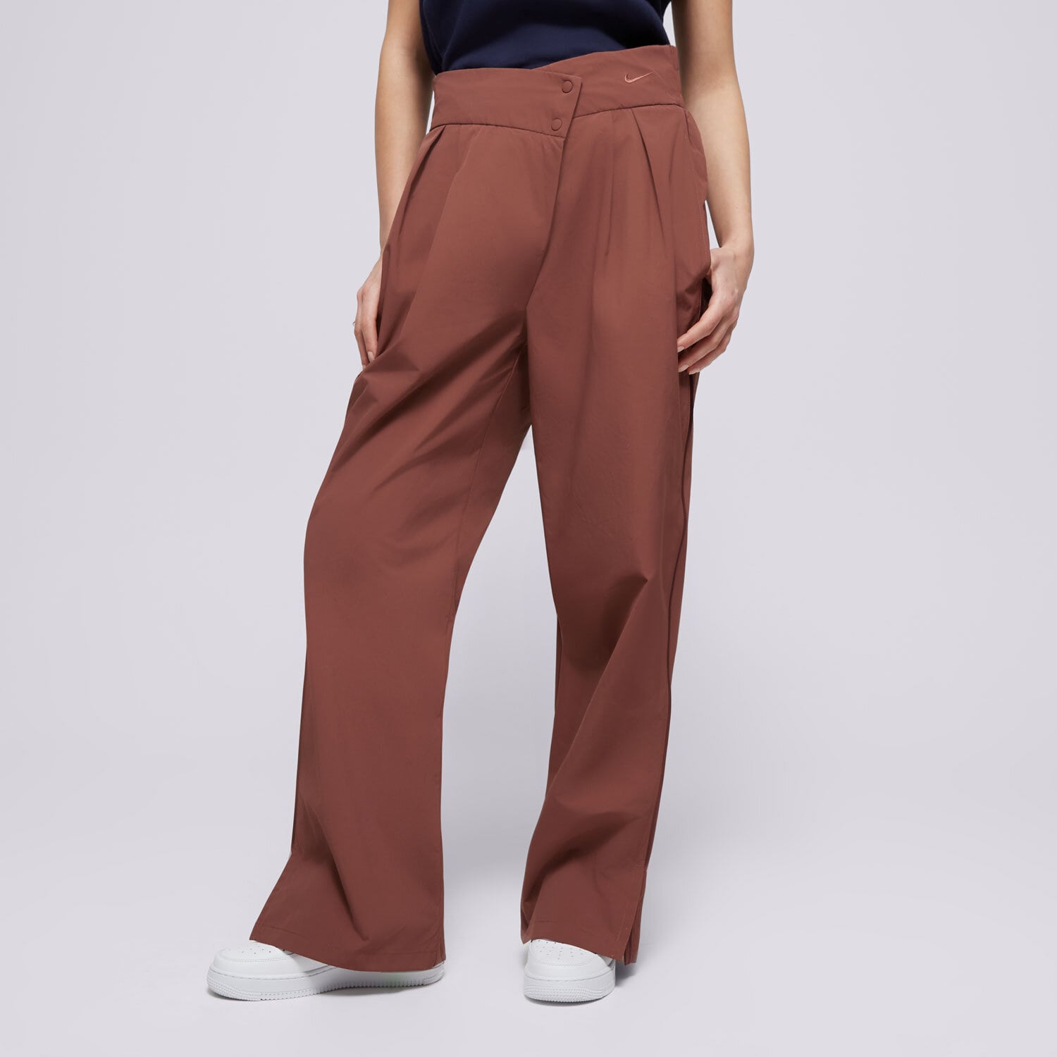 Damen Hosen NIKE HOSE W NSW CLLCTN ASYM TROUSER OTG FV7541-218 Braun