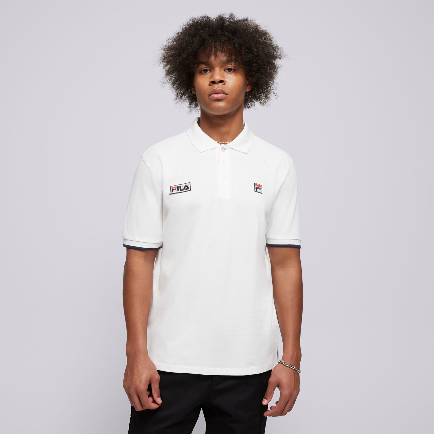 Herren T-Shirt FILA T-SHIRT PABLO FW24MH033100 Weiß