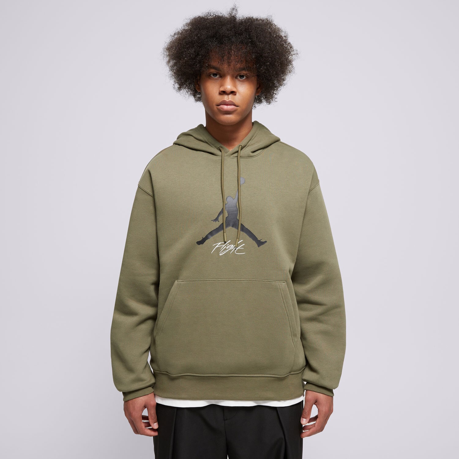 Herren JORDAN HOODIE M J ESS FLC BASELINE HOODIE FD7545-222 Khaki