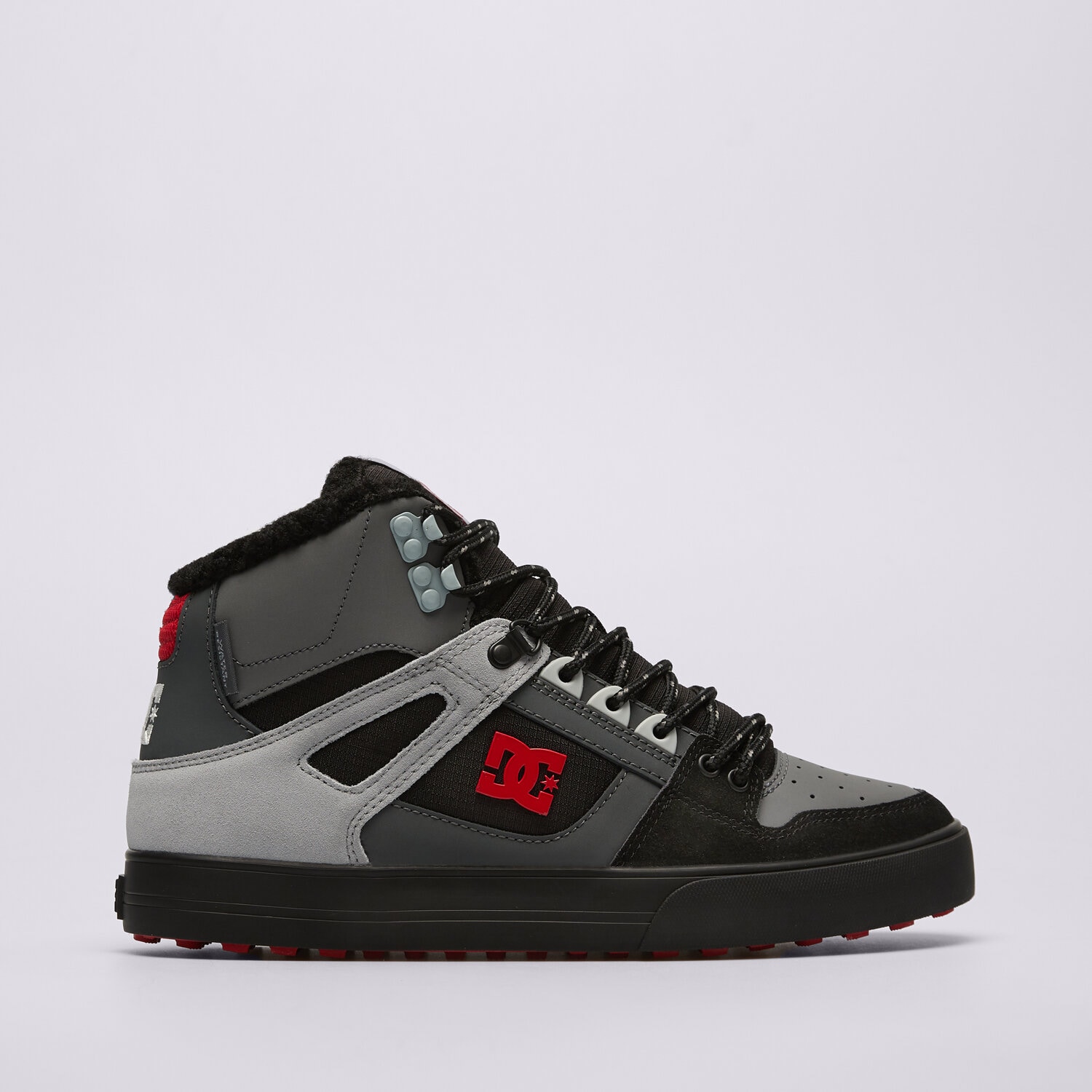 Herren Outdoor Schuhe DC PURE HIGH-TOP WC WNT ADYS400047XSKR Grau