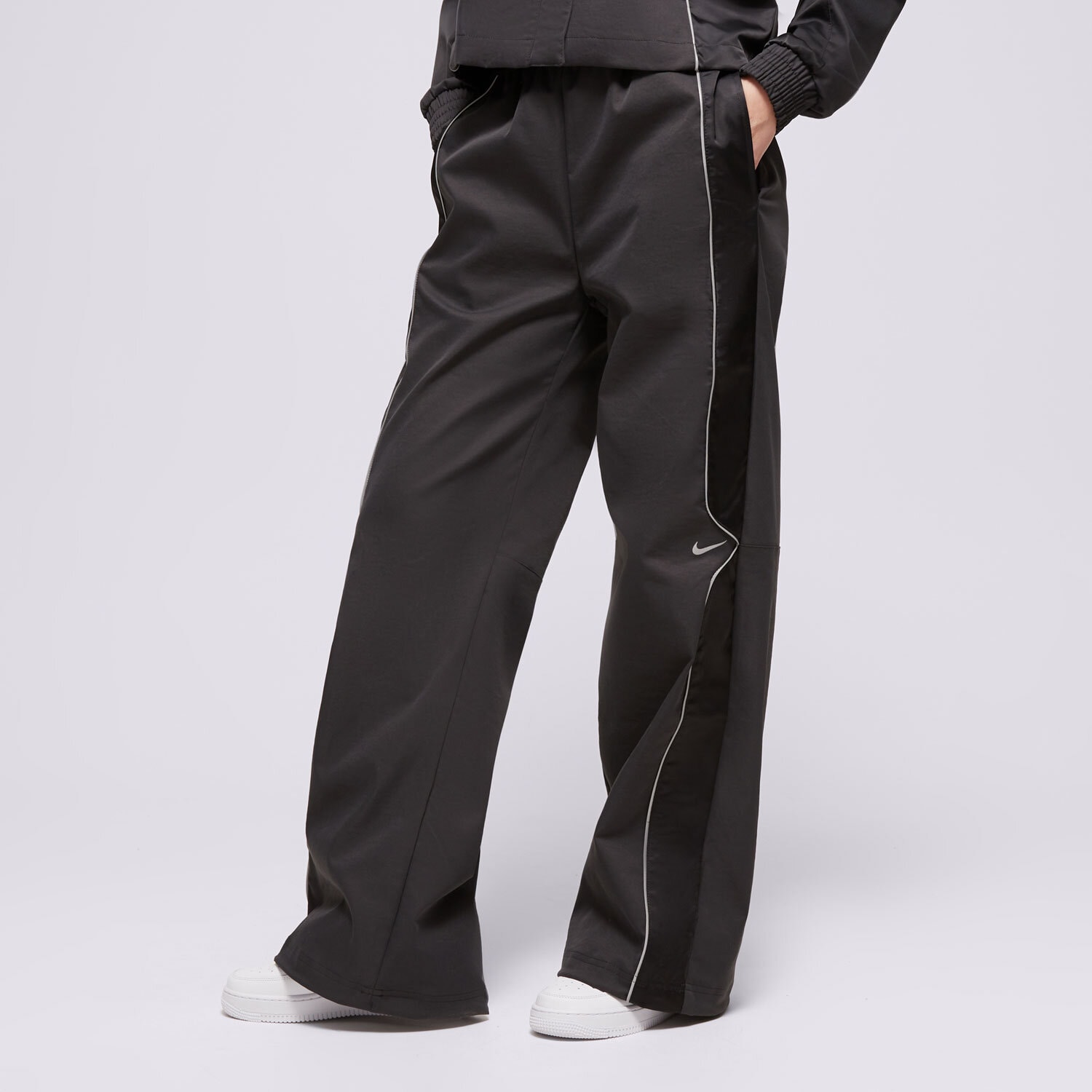Damen Hosen NIKE HOSE W NSW WVN PNT SW HQ3751-010 Schwarz