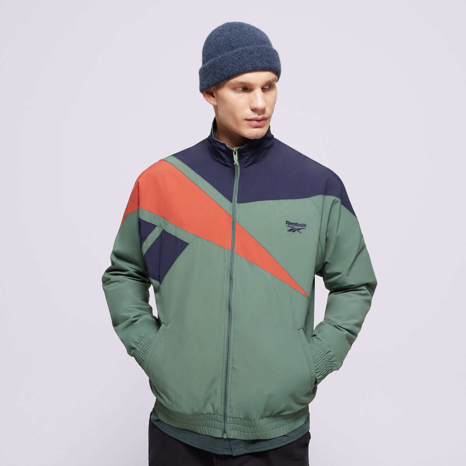 Herren Übergangsjacke REEBOK JACKE ORTALION CL F FR TRACKTOP 100206044 Multicolor