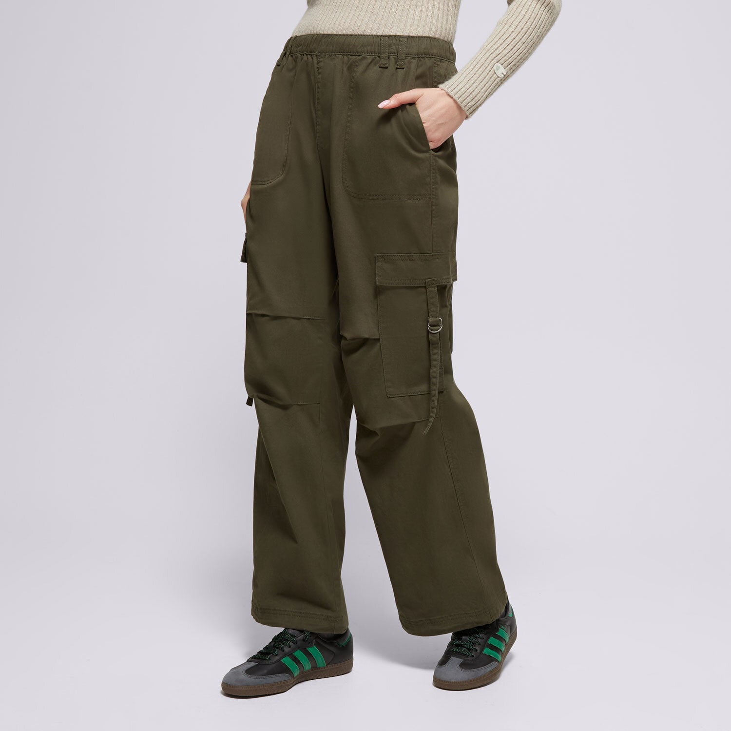 Damen Hosen CHAMPION HOSE PARACHUTE PANTS 117503GS508 Khaki
