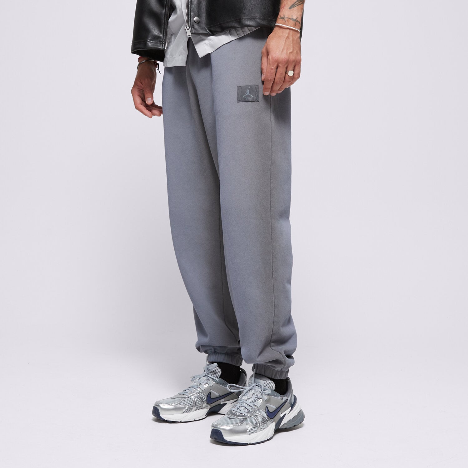 Herren Hosen JORDAN HOSE M J FLIGHT WASH FLC PANT FV7253-068 Grau