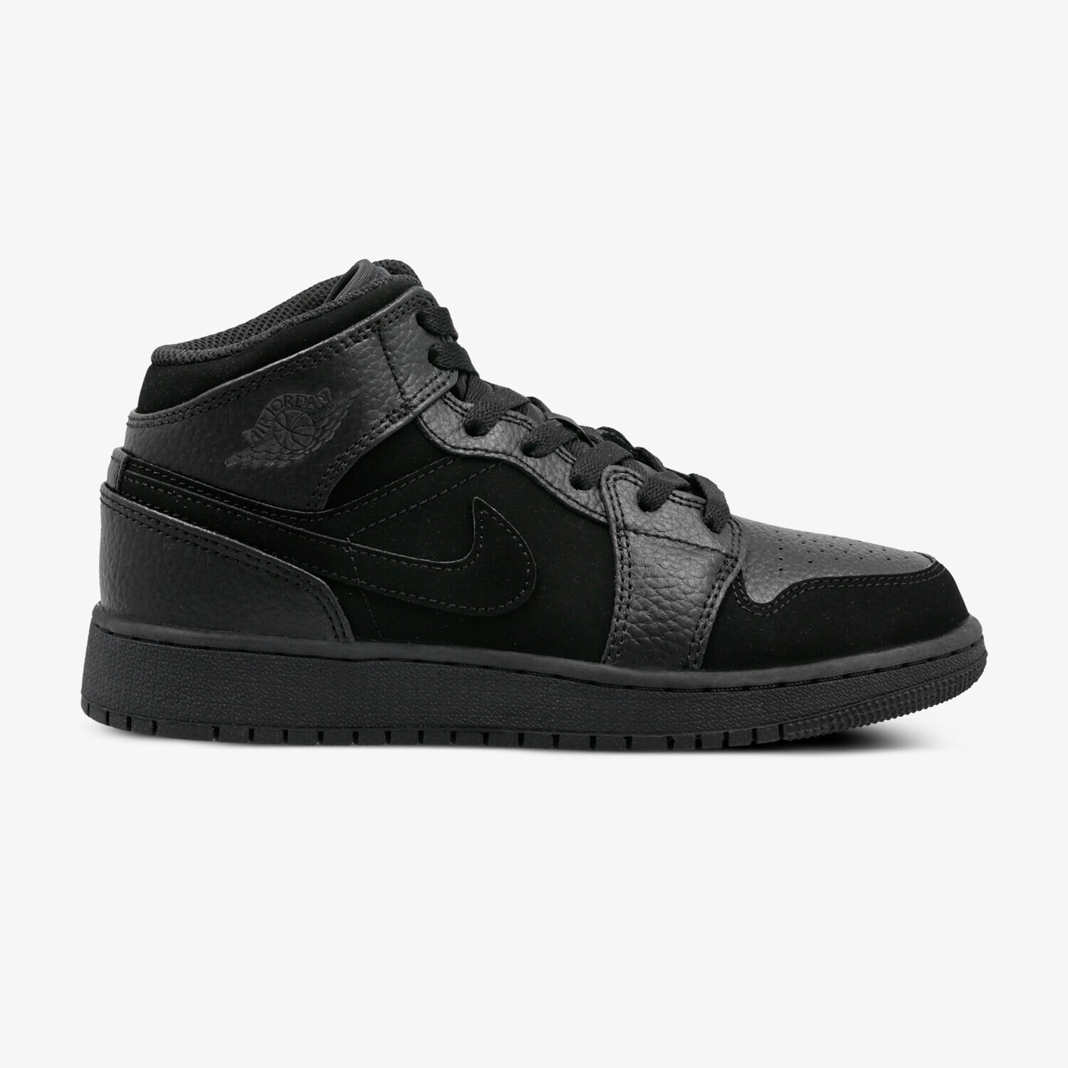 Kinder Sneaker AIR JORDAN 1 MID (GS) 554725-064 Schwarz