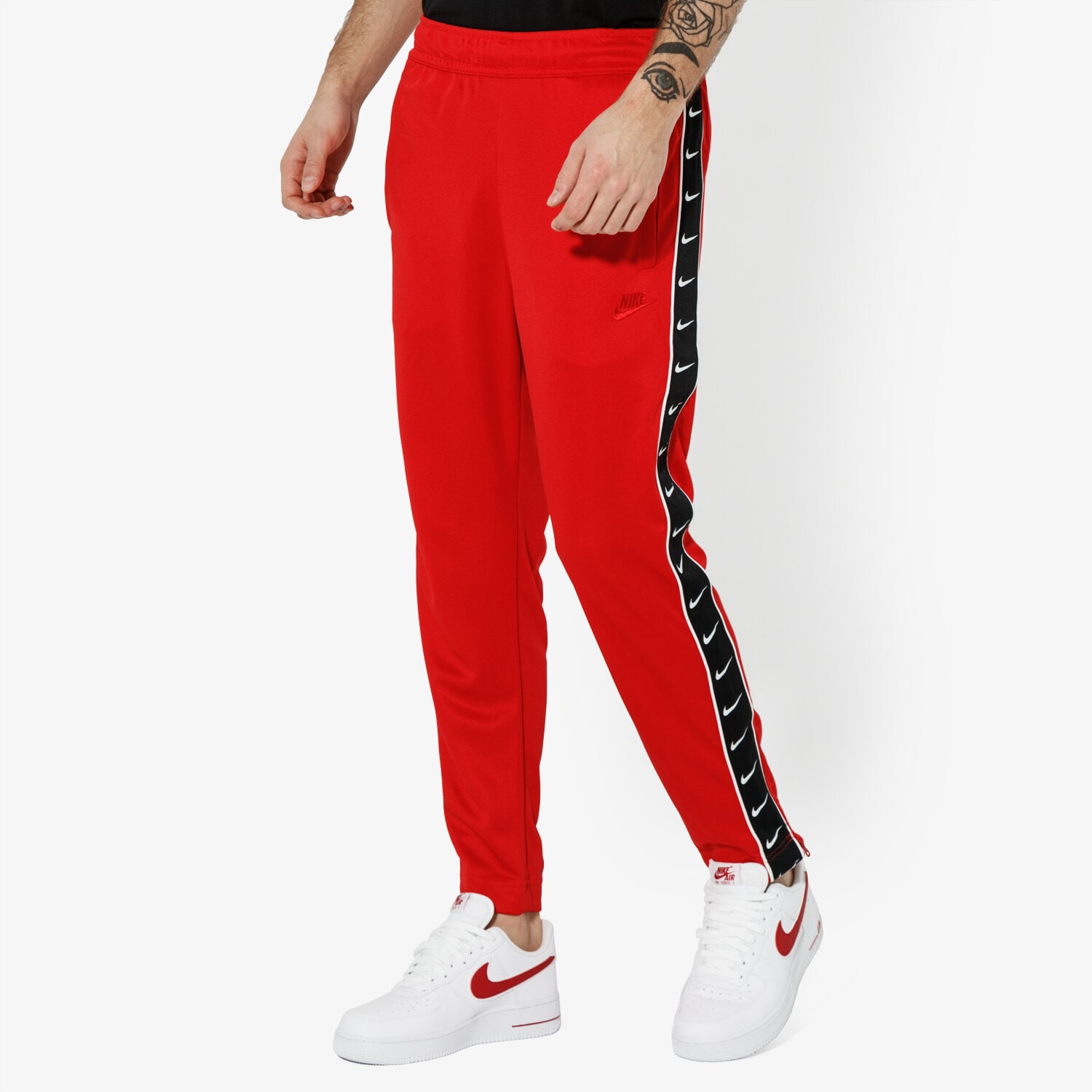 Herren Hosen NIKE HOSE M NSW HBR PANT PK STMT SPORTSWEAR AR3142-657 Rot