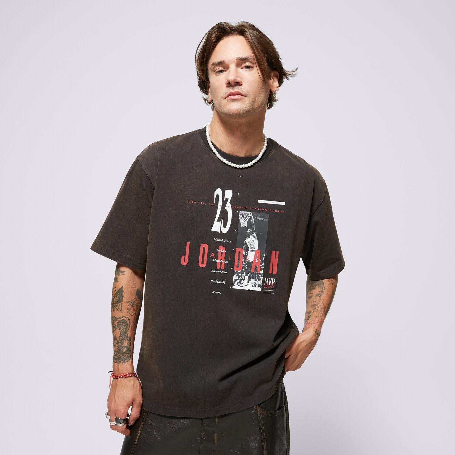 Herren T-Shirt JORDAN T-SHIRT M J REISSUE GX SS CREW HJ2356-010 Schwarz