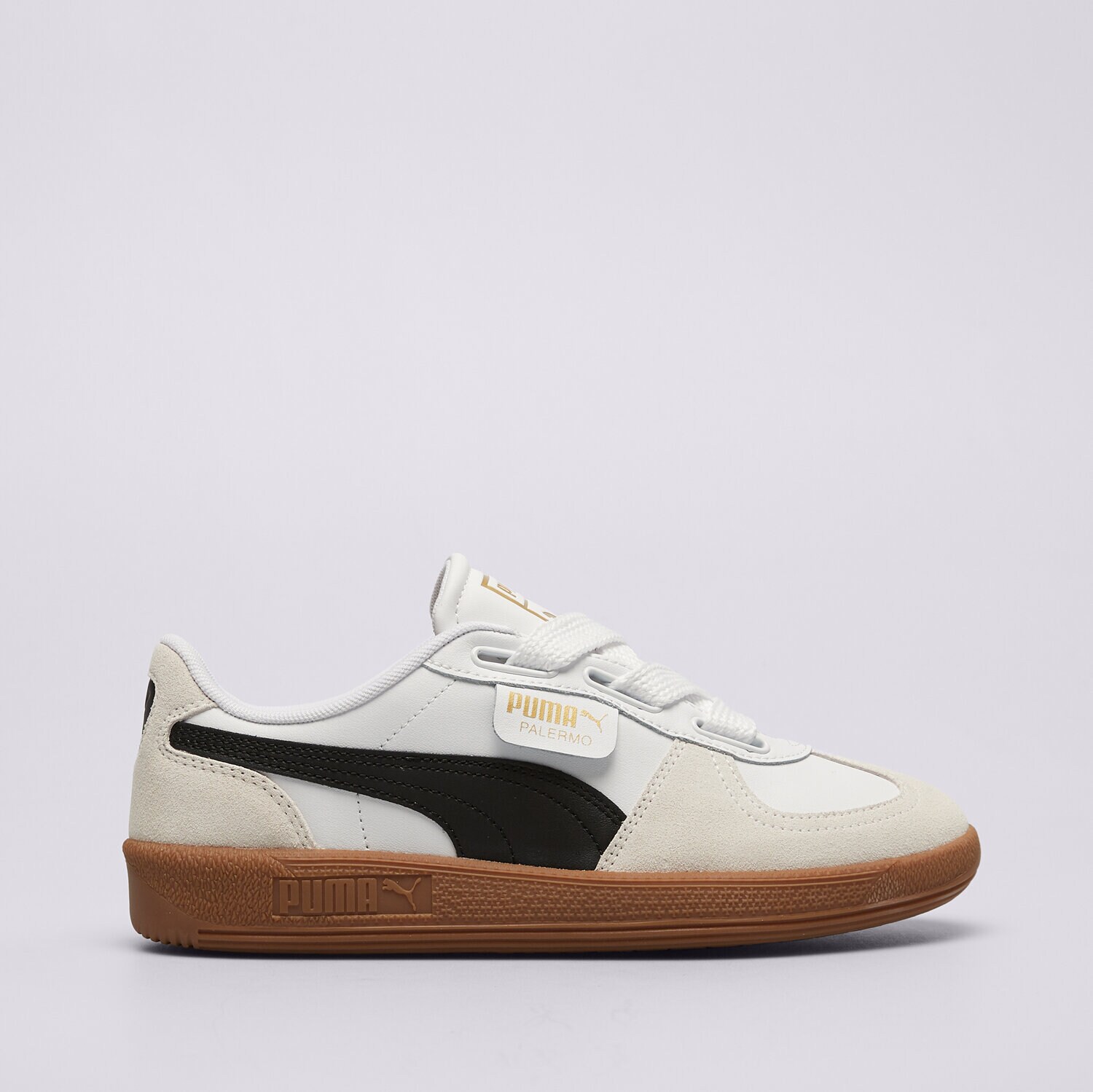 Damen Sneaker PUMA PALERMO WIDE LACE  40210901 Weiß