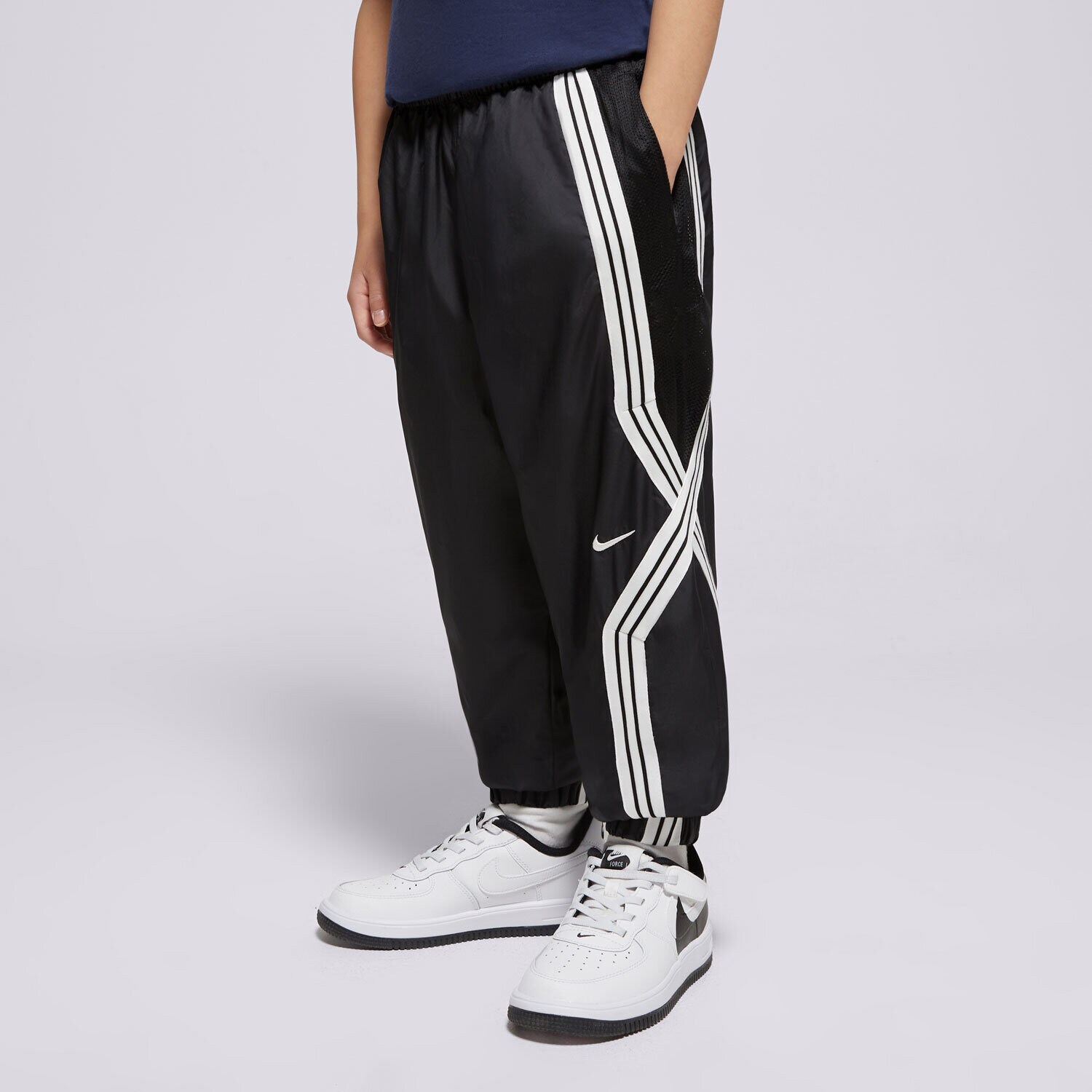 Kinder Hosen NIKE HOSE K NK RPL CROSSOVER PANT SR BOY FZ5237-010 Schwarz
