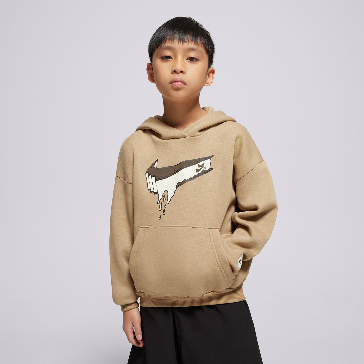 Kinder NIKE HOODIE K NIKE SB FLC HOODIE BOY HF8801-297 Grün
