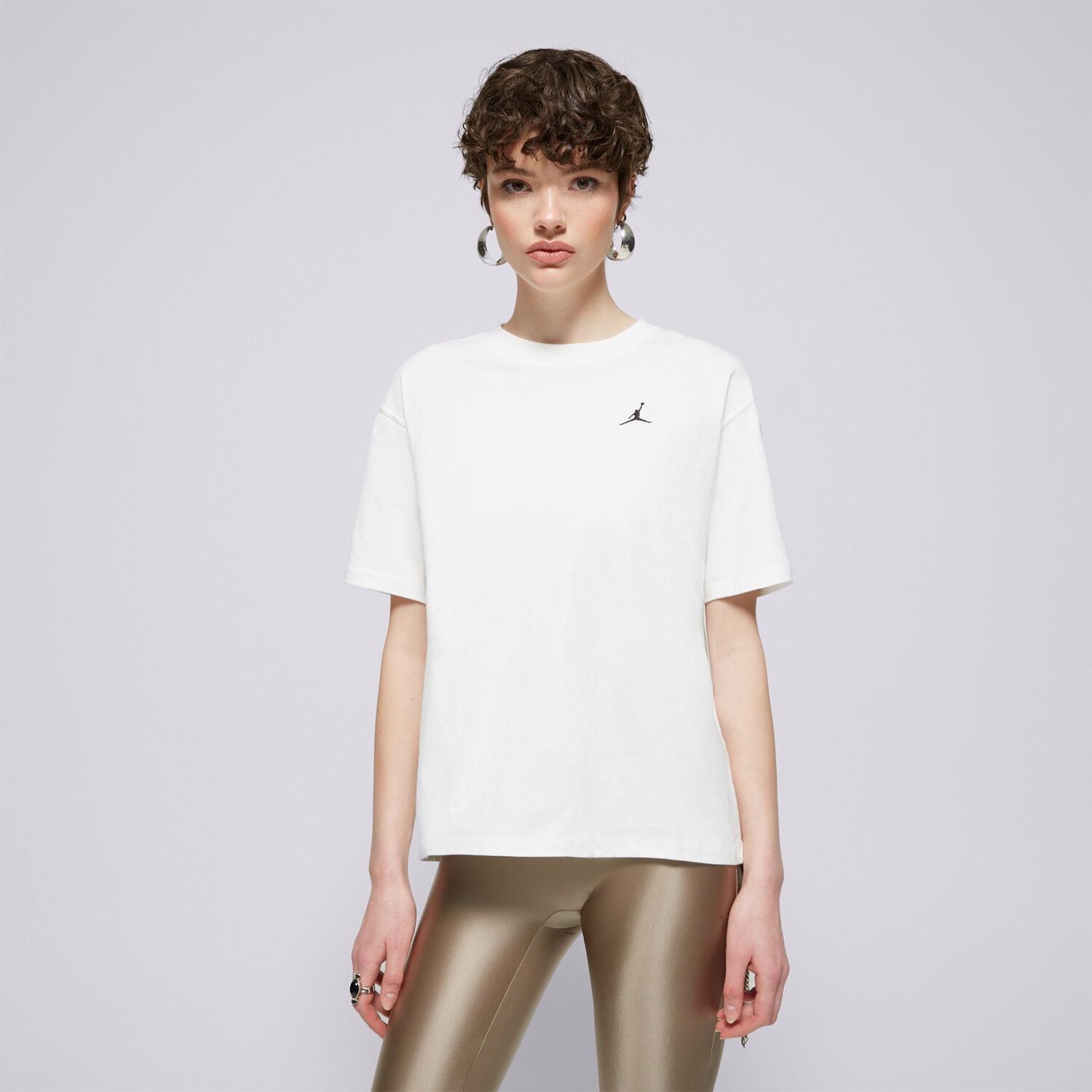 Damen T-Shirt JORDAN T-SHIRT W J ESSEN GF TEE CORE 23 FN4500-101 Weiß