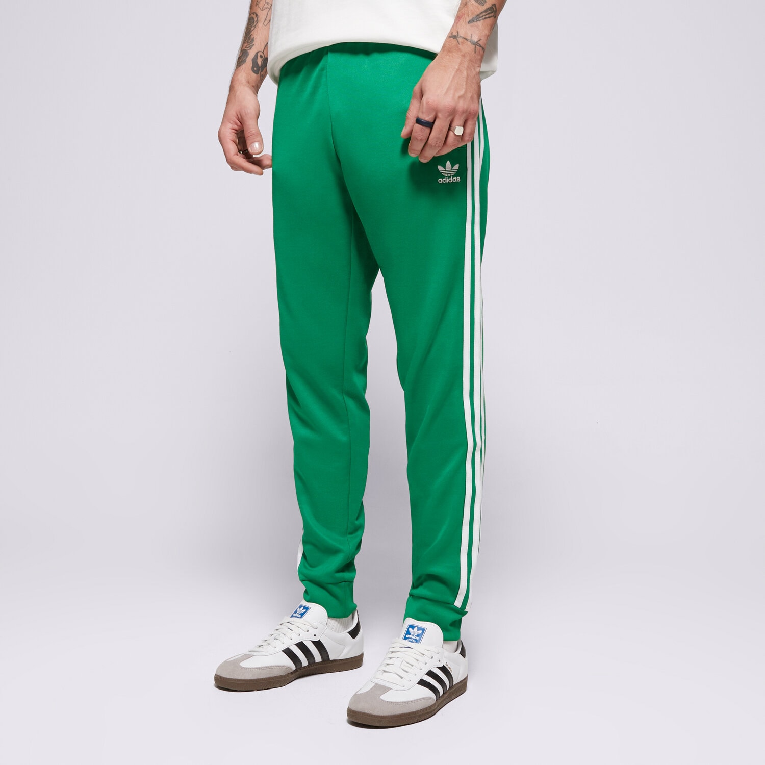 Herren Hosen ADIDAS HOSE SST TP IK3515 Grün