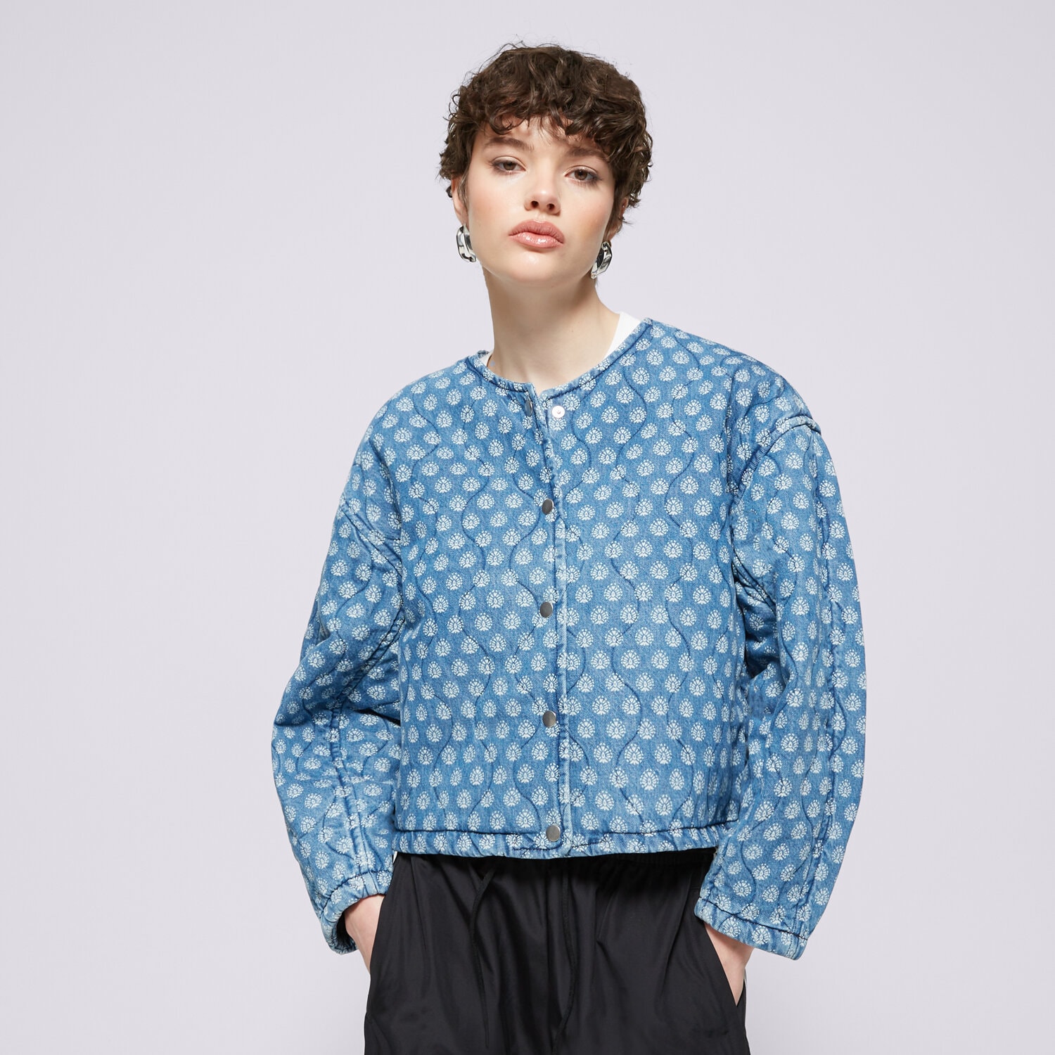 Damen Übergangsjacke LEVI'S JACKE RUMER QUILTED LINER SHRT 001FR-0004 Blau