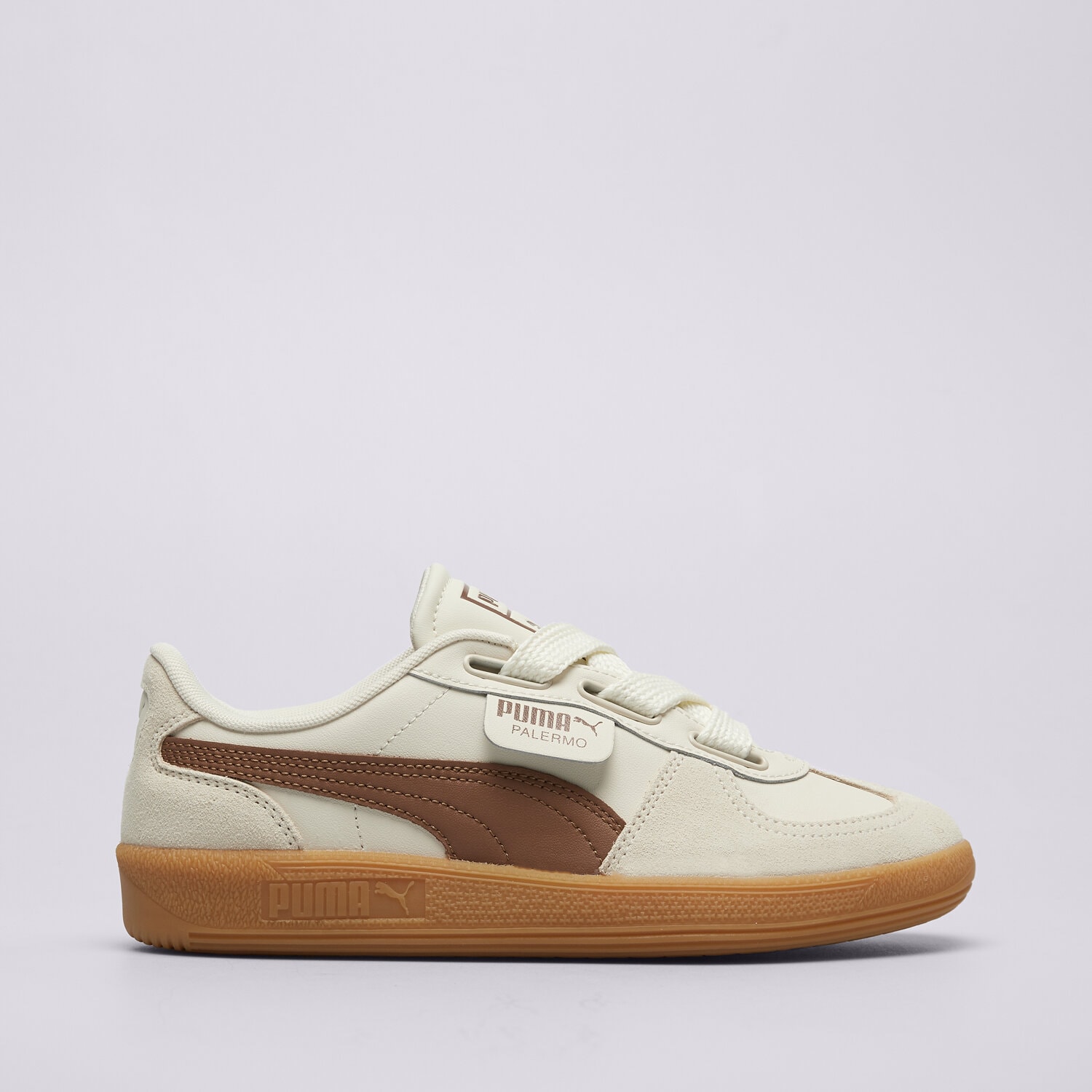 Damen Sneaker PUMA PALERMO WIDE LACE  40210903 creme