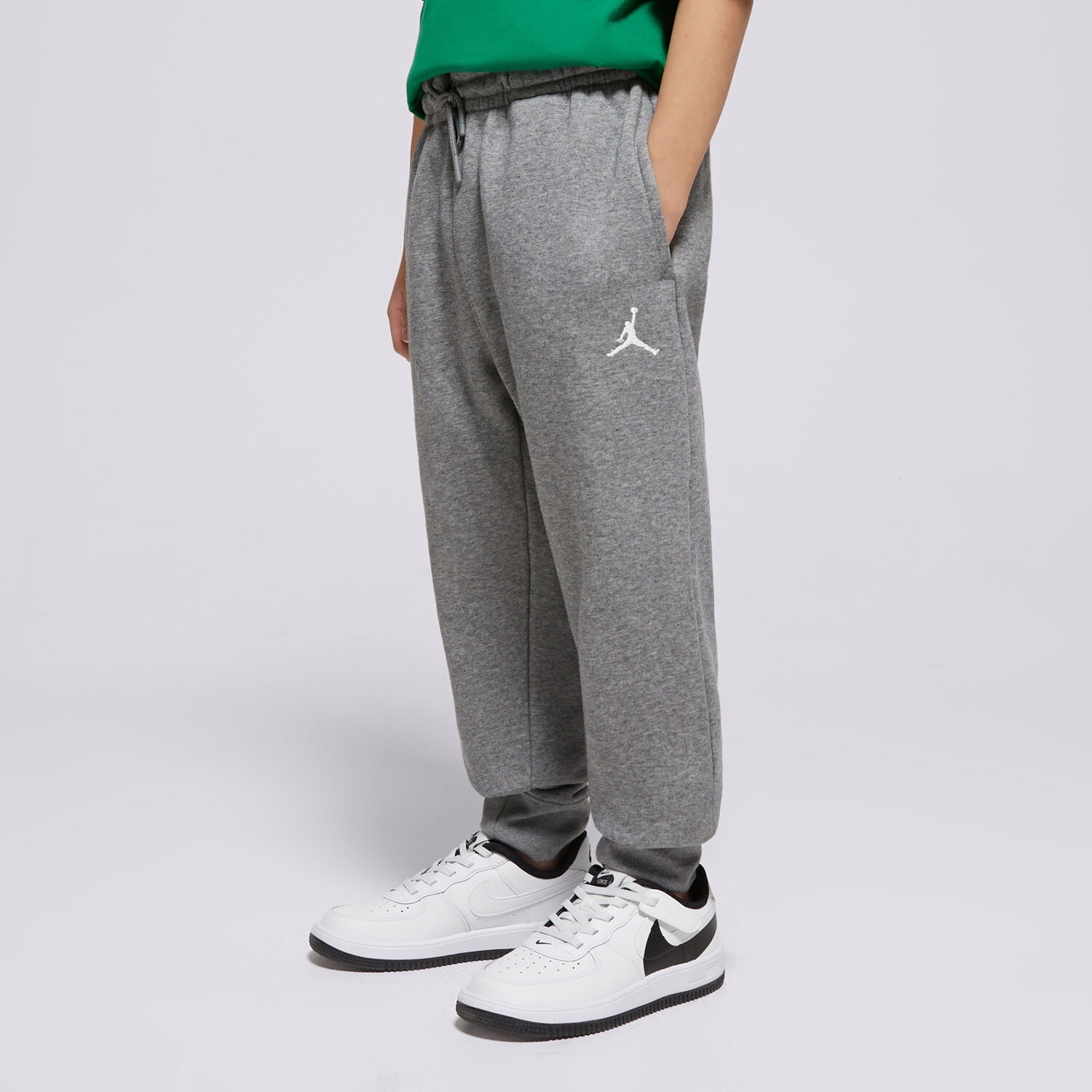 Kinder Hosen JORDAN HOSE MJ BROOKLYN FLC ESS PANT BOY 9BD234-GEH Grau
