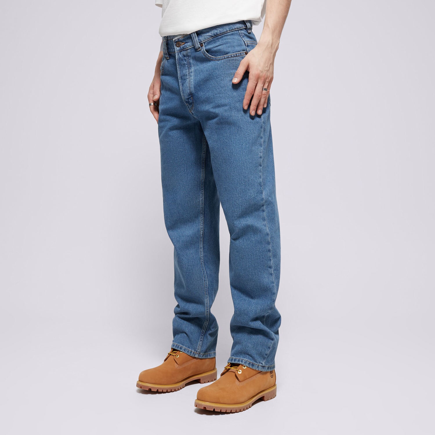 Herren Hosen DICKIES HOSE THOMASVILLE DENIM PANT DK0A4XYKCLB1 Blau