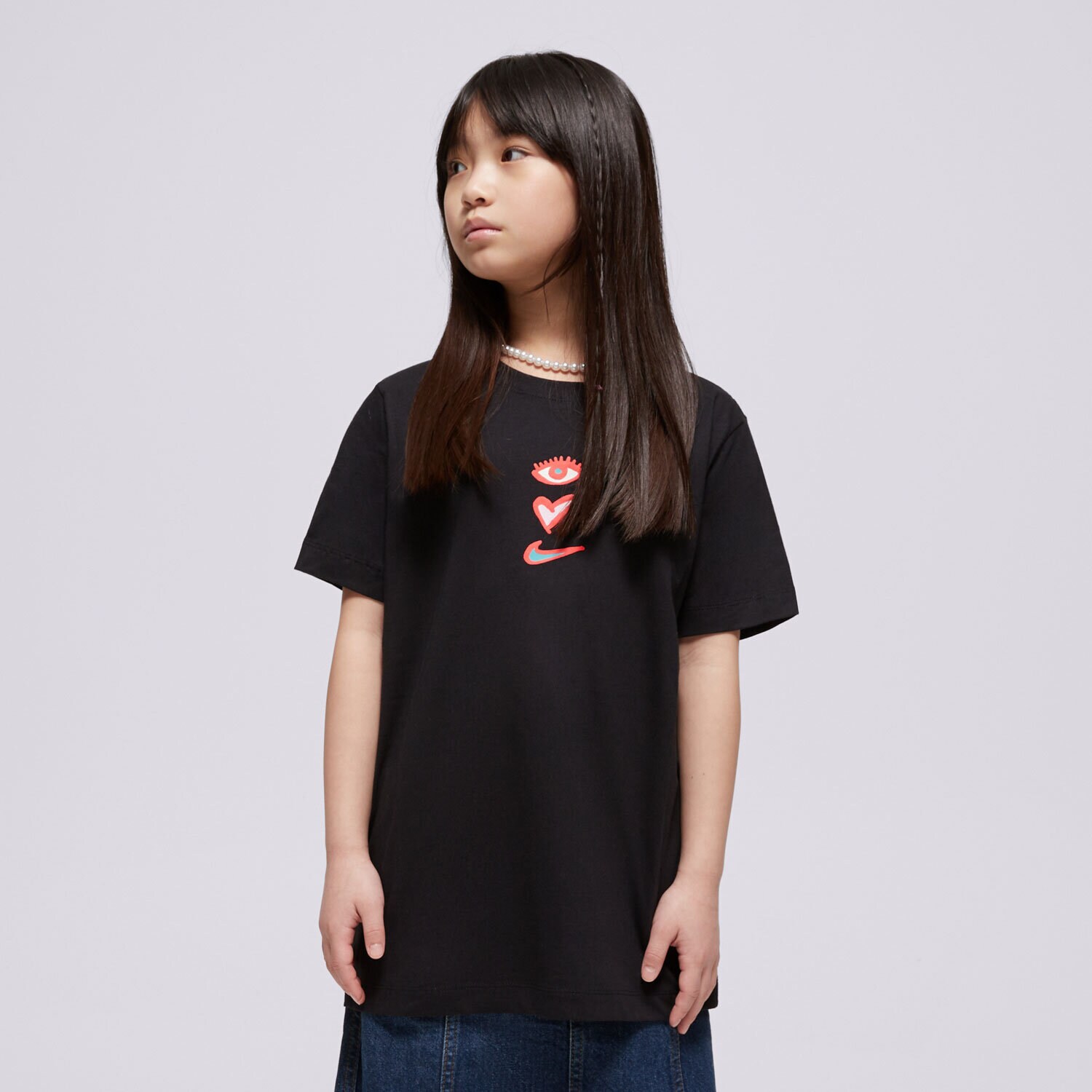 Kinder T-Shirt NIKE T-SHIRT K NSW TEE BE MINE BOY HM5859-010 Schwarz