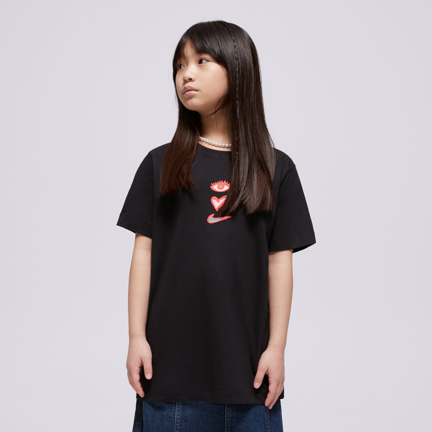 Kinder T-Shirt NIKE T-SHIRT K NSW TEE BE MINE BOY HM5859-010 Schwarz