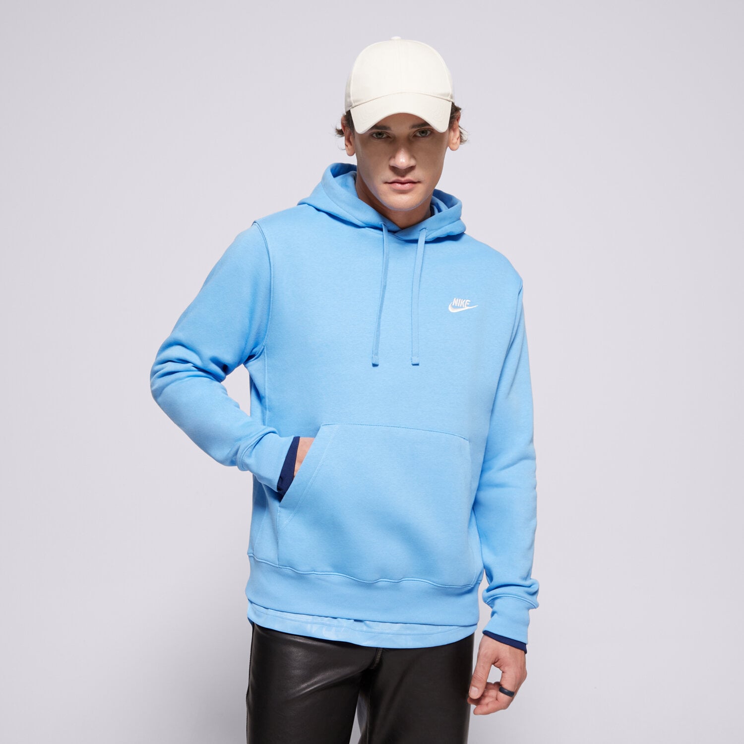 Herren NIKE HOODIE NIKE SPORTSWEAR CLUB FLEECE BV2654-412 Blau