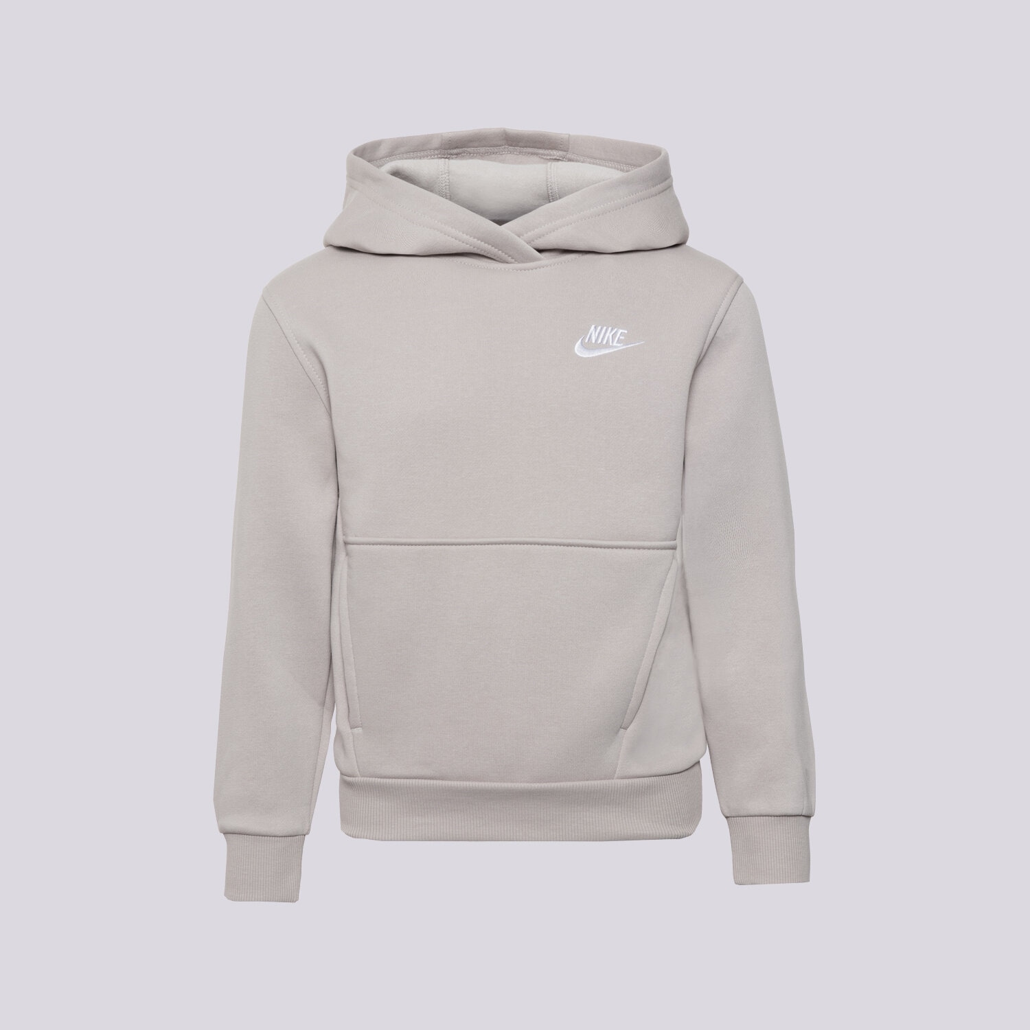 Kinder NIKE HOODIE K NSW CLUB FLC HDY LBR BOY FD3000-009 Beige