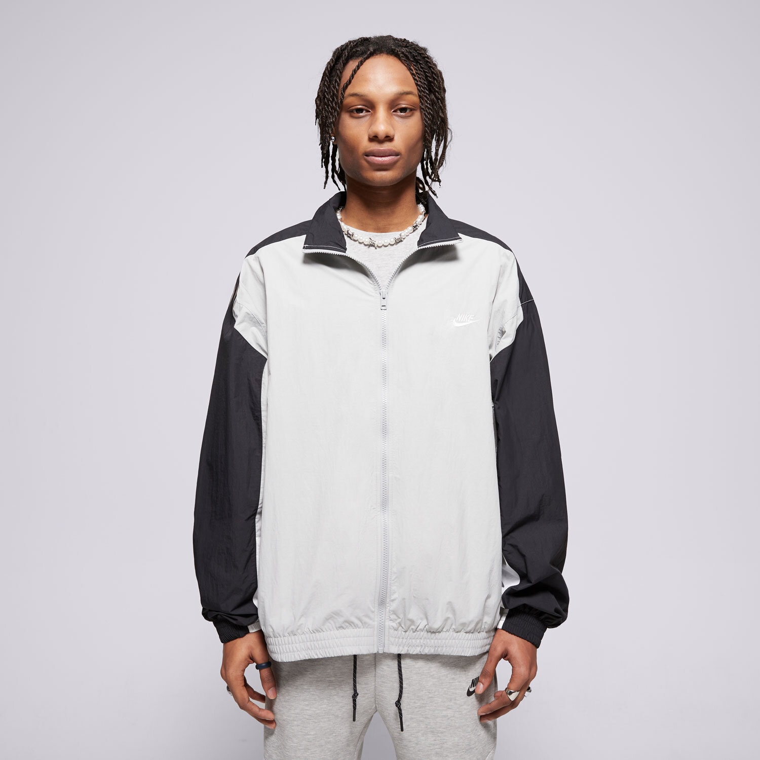 Herren Übergangsjacke NIKE JACKE ORTALION M NK CLUB WVN TRK JKT OS HQ6109-077 Multicolor