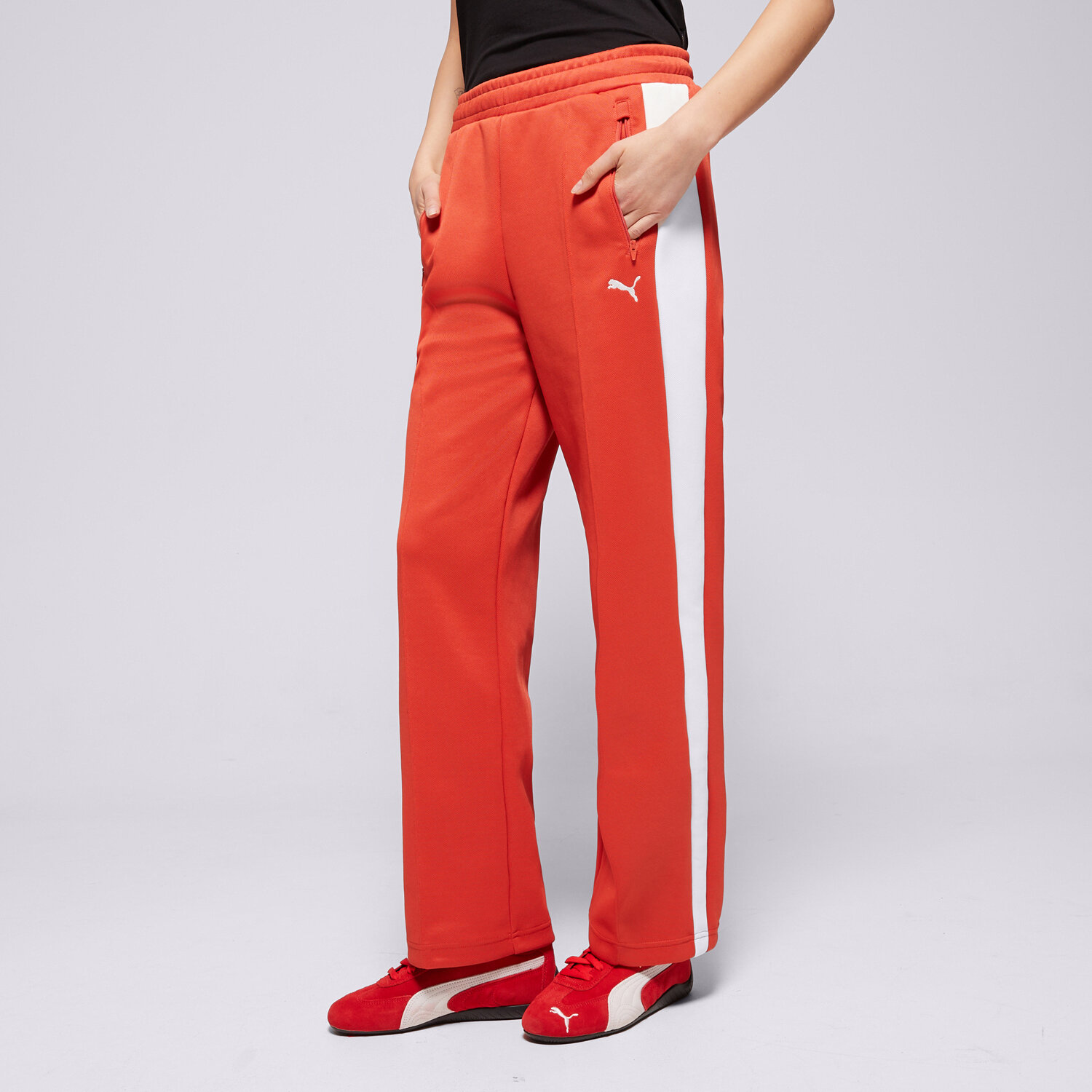Damen Hosen PUMA HOSE TRACK PANTS OP 629797 15 Rot