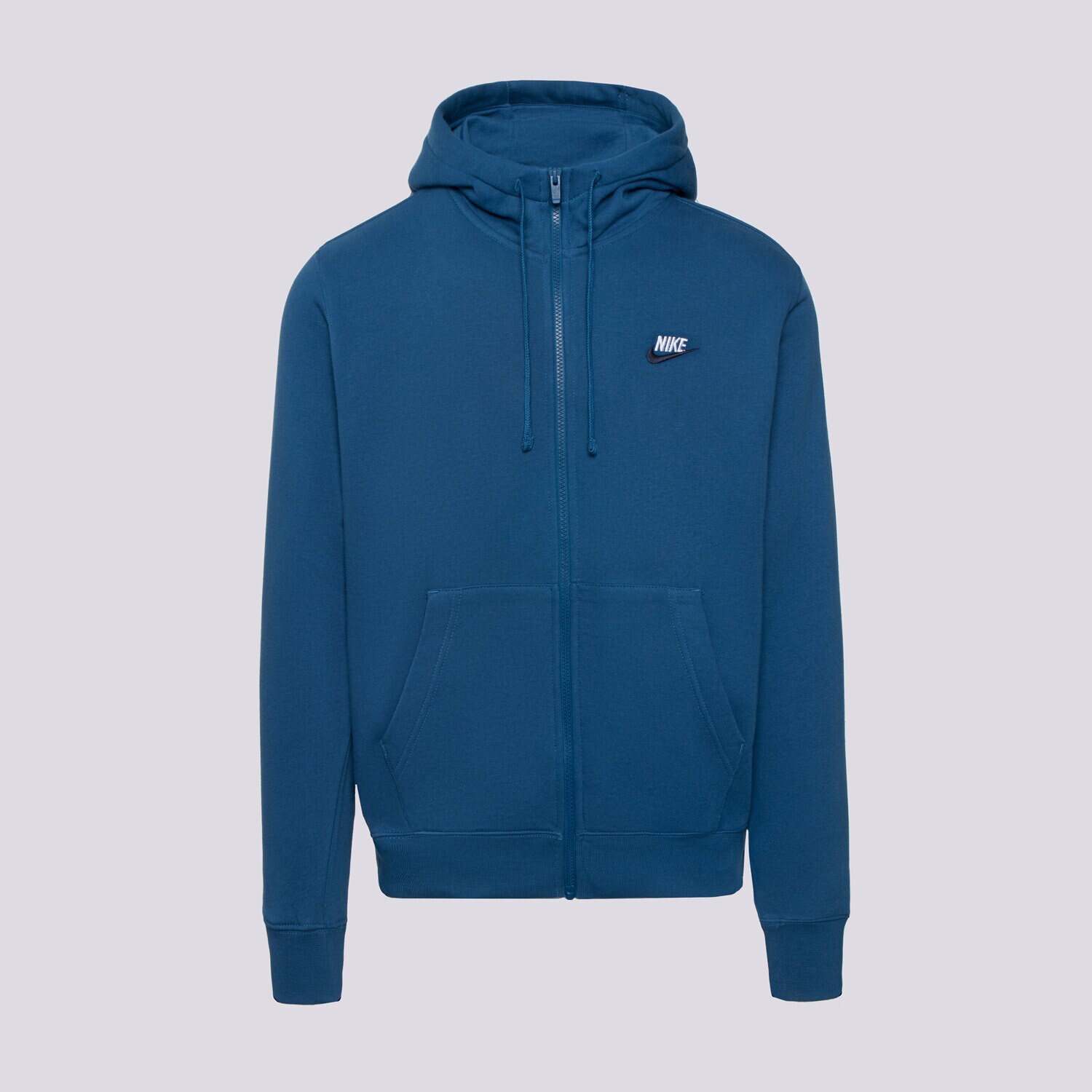 Herren NIKE SWEATSHIRT MIT REIßVERSCHLUSS   Z KAPTUREM M NSW CLUB D DQ8384-476 Blau
