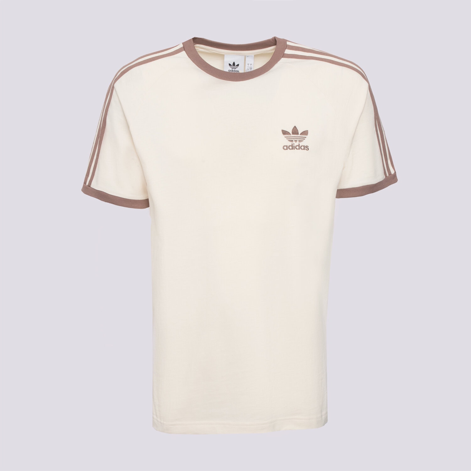Herren T-Shirt ADIDAS T-SHIRT 3-STRIPES TEE JN7020 Beige