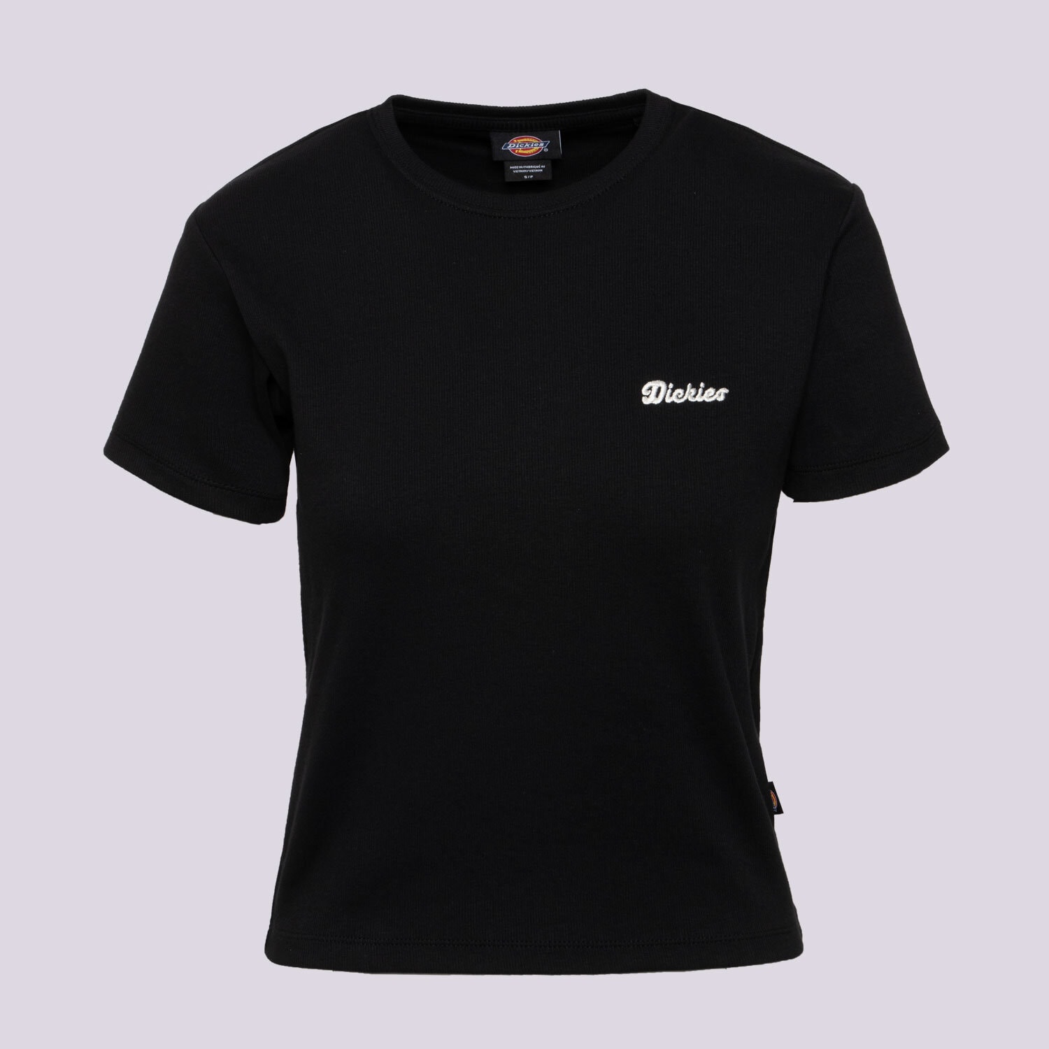 Damen T-Shirt DICKIES T-SHIRT LEWISTOWN EMBRO SS TEE W DK0A4Z8JBLK1 Schwarz