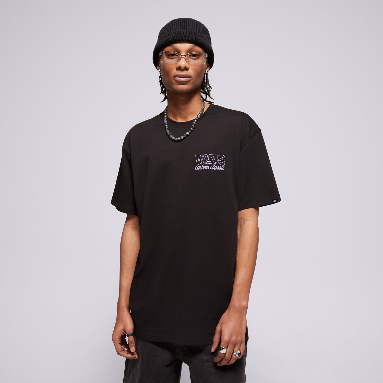 Herren T-Shirt VANS T-SHIRT SHOP FRONT SS VN000M60BLK Schwarz