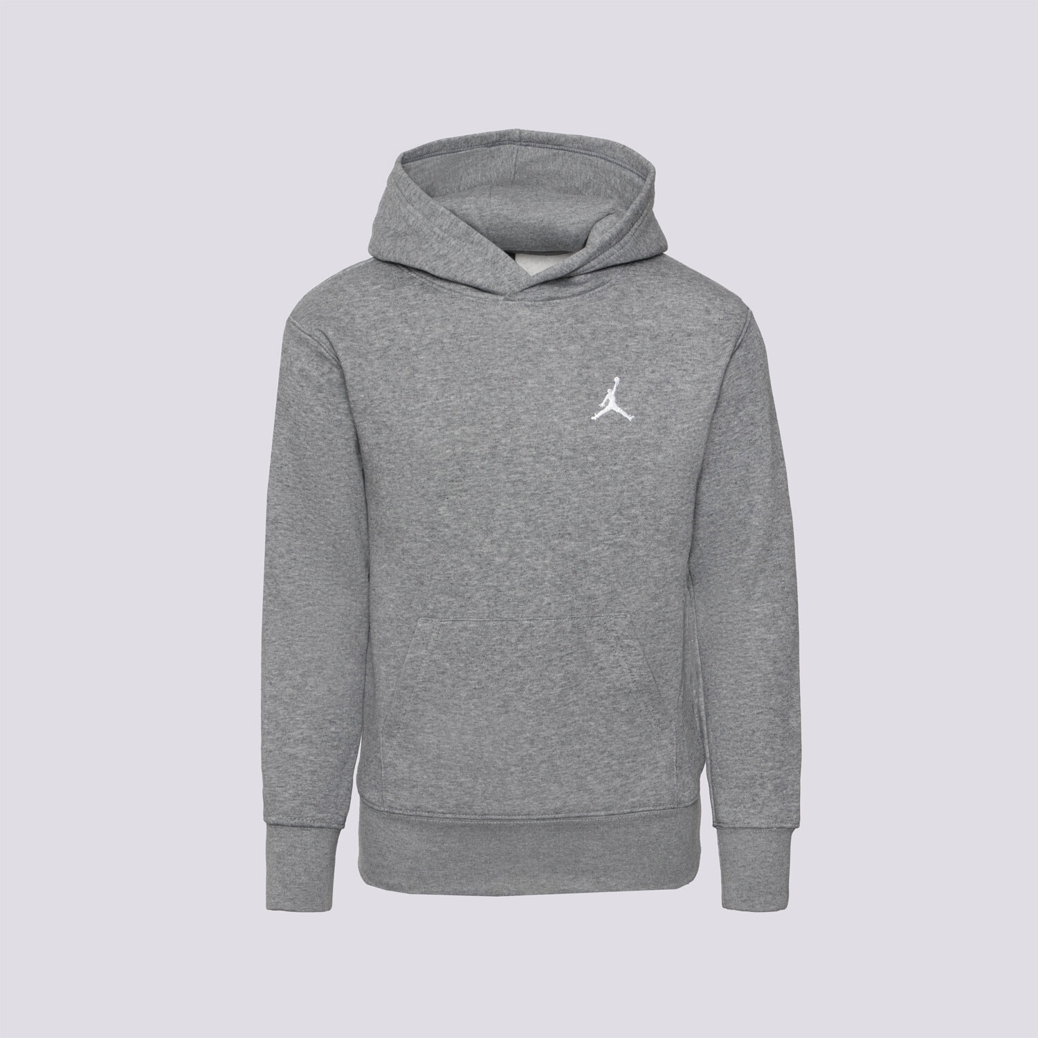 Kinder JORDAN SWEATSHIRT Z KAPTUREM MJ BROOKLYN FLC PO BOY 9BD232-GEH Grau
