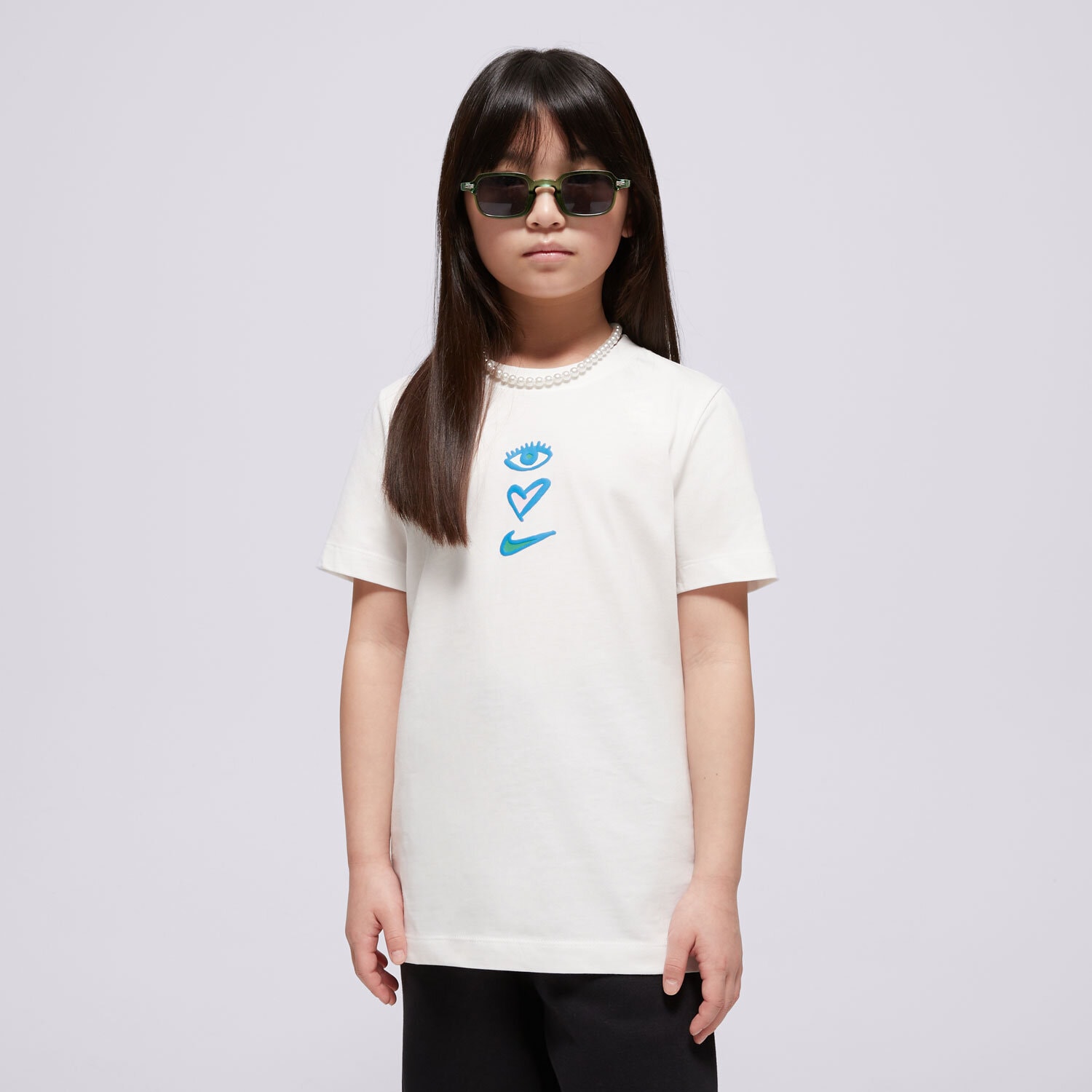 Kinder T-Shirt NIKE T-SHIRT K NSW TEE BE MINE BOY HM5859-100 Weiß