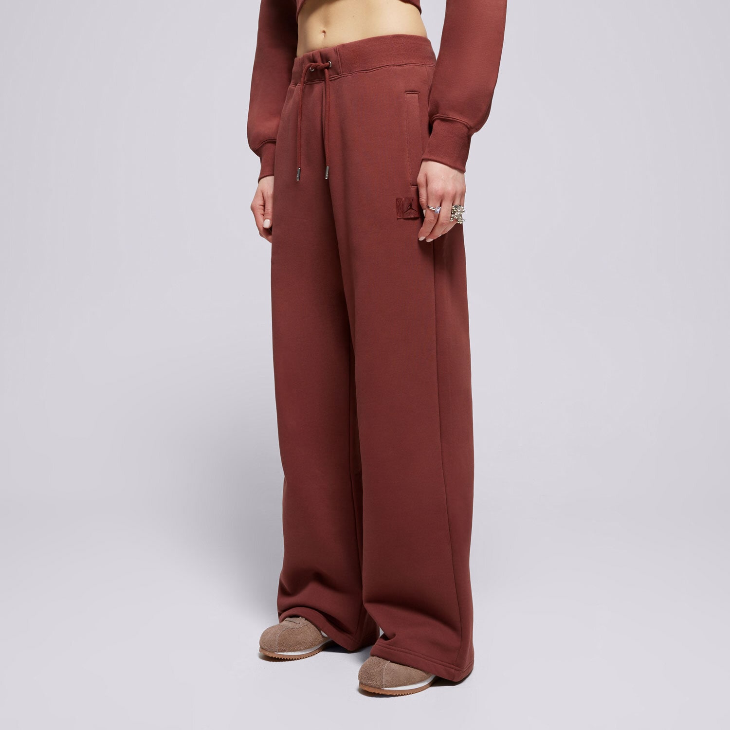 Damen Hosen JORDAN HOSE FLT FLC NOV PNT 24 FV7155-231 Braun