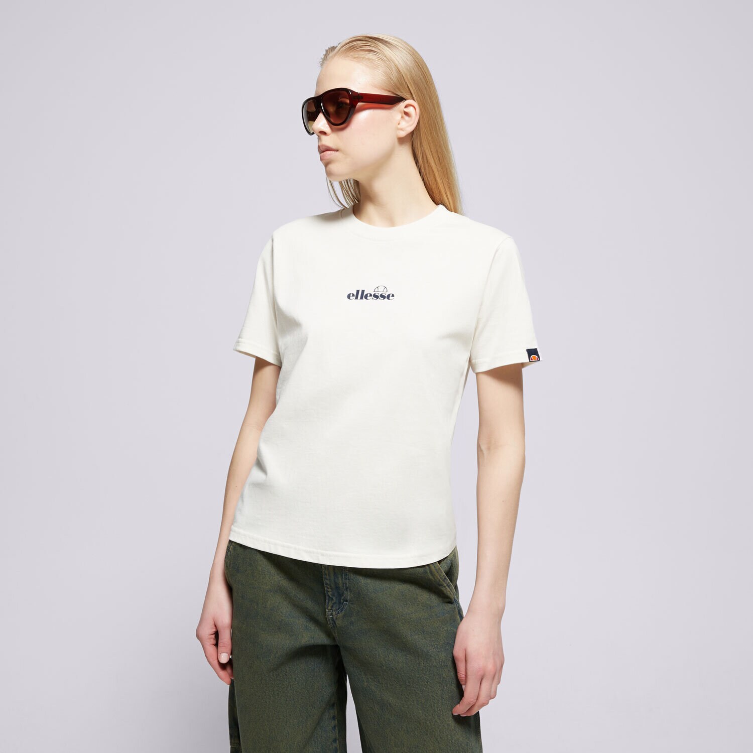 Damen T-Shirt ELLESSE T-SHIRT SVETTA TEE OFF WHT SGZ16453904 Beige