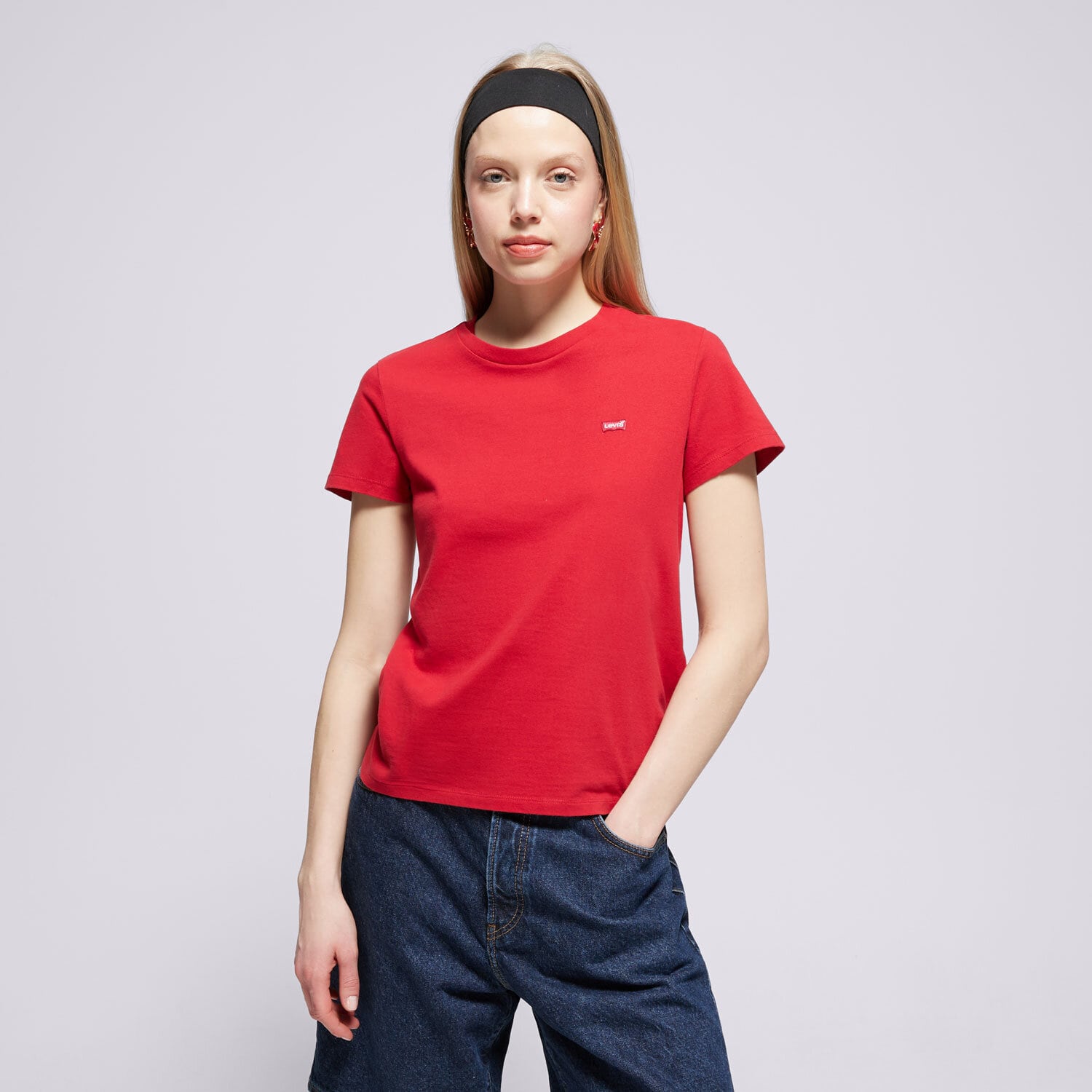 Damen T-Shirt LEVI'S T-SHIRT PERFECT TEE 39185-0374 Rot