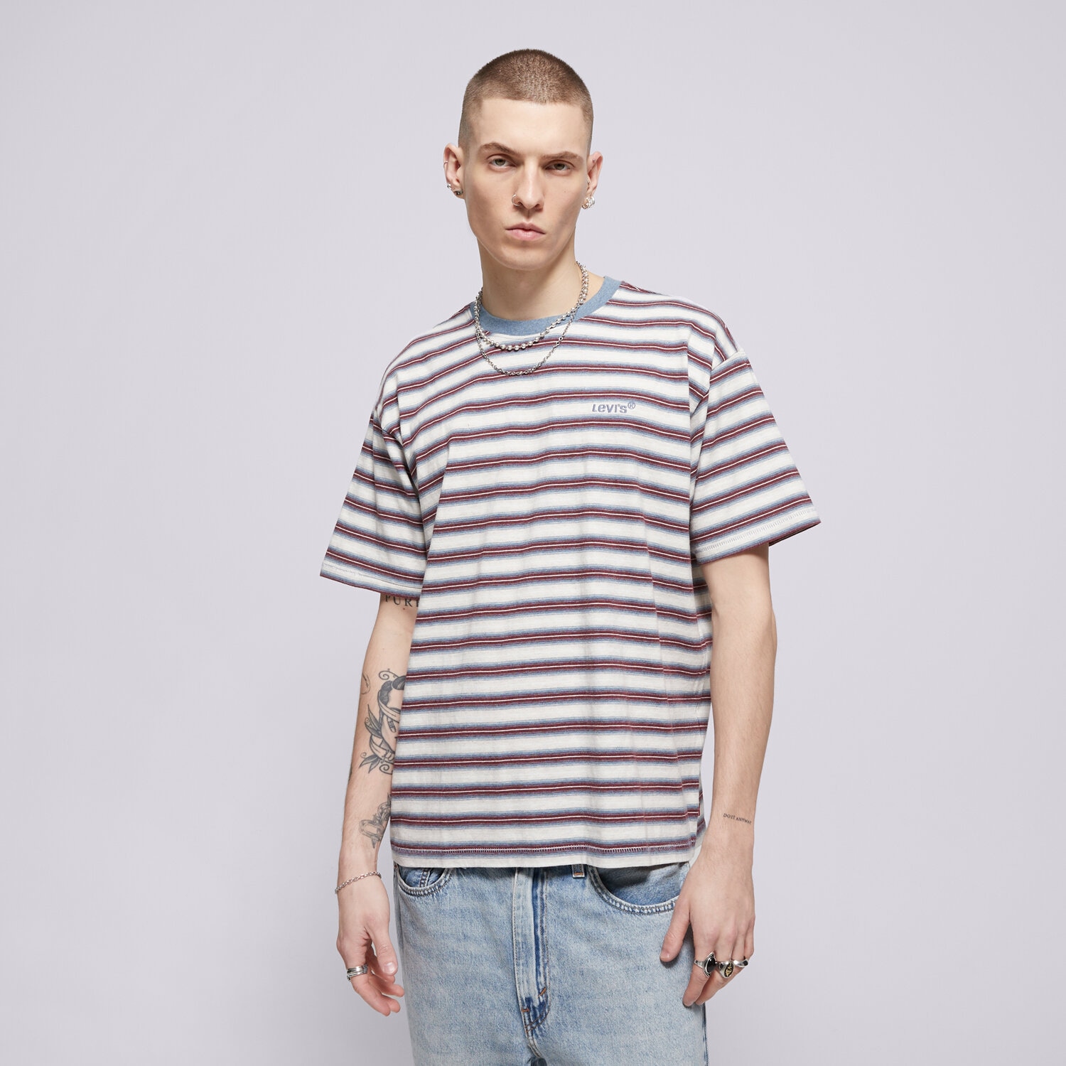Herren T-Shirt LEVI'S T-SHIRT RED TAB VINTAGE TEE MULTI-COLOR A0637-0138 Multicolor