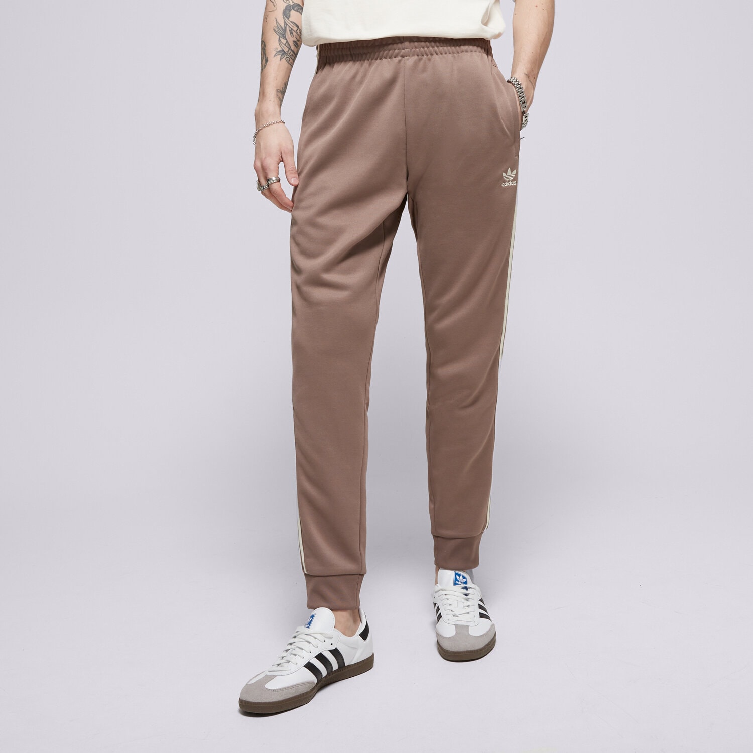 Herren Hosen ADIDAS HOSE SST TP JP2518 Beige