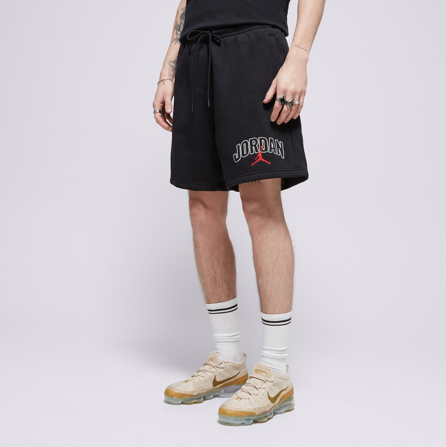 Herren Shorts JORDAN SHORTS M J BRKLN LBR GFX SHORT IB7910-010 Schwarz