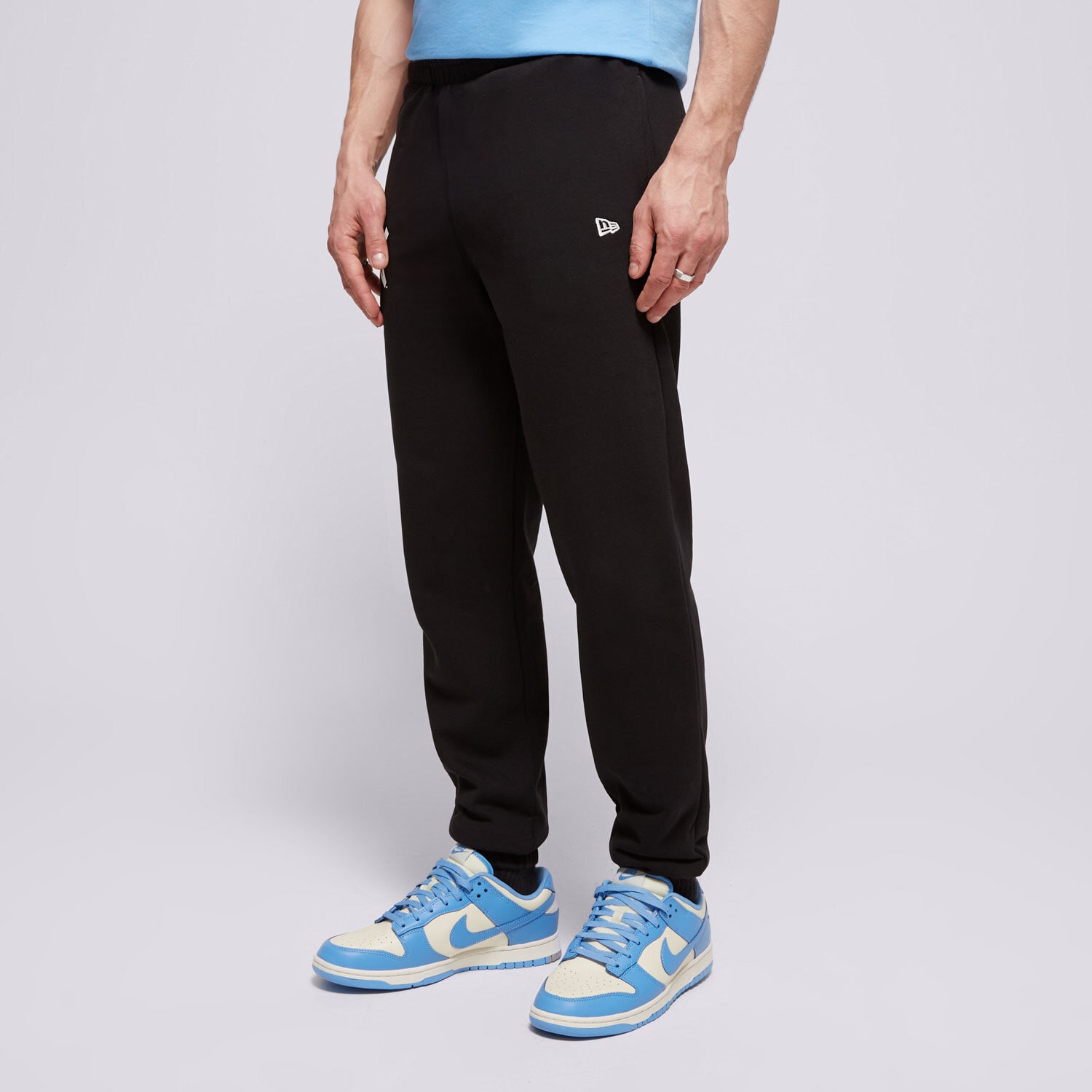 Herren Hosen NEW ERA HOSE MLB ESS JOGGER nyy NEW YORK YANKEES 60416726 Schwarz