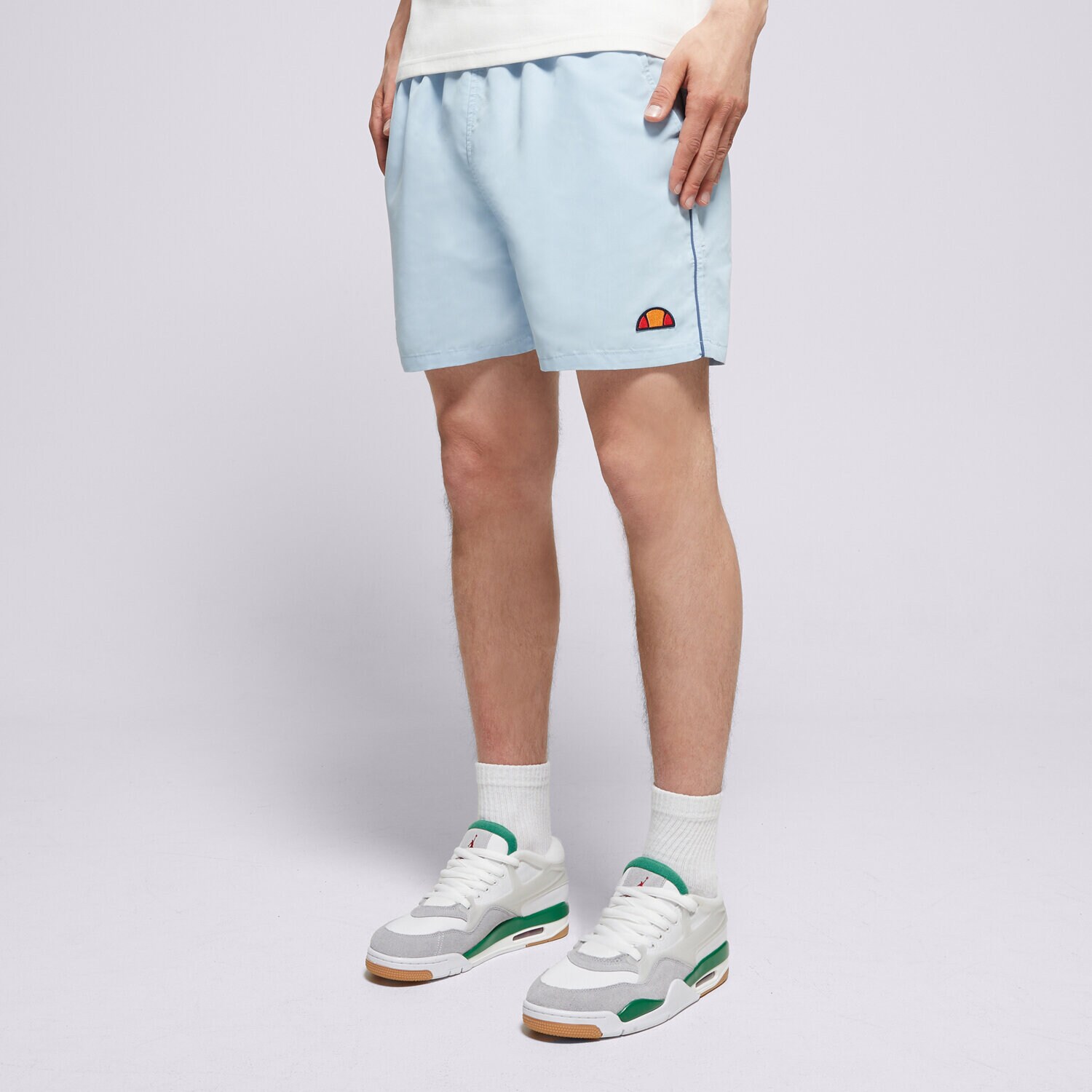 Herren Shorts ELLESSE SHORTS DEM SLACKERS SWIM SHORT LBLUE/NAVY SHZ00938427 Blau