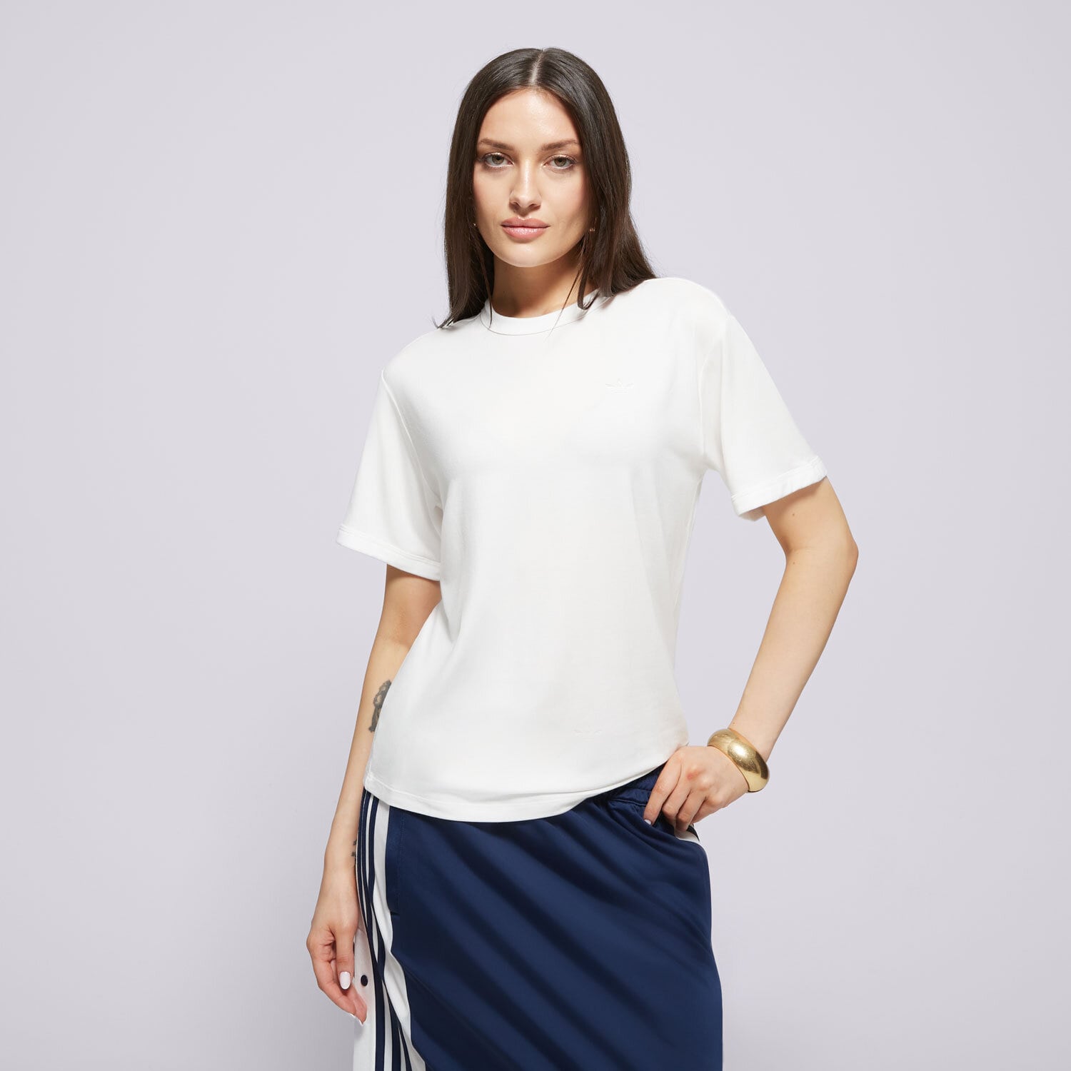 Damen T-Shirt ADIDAS T-SHIRT P ESS T-SHIRT JD4764 Weiß