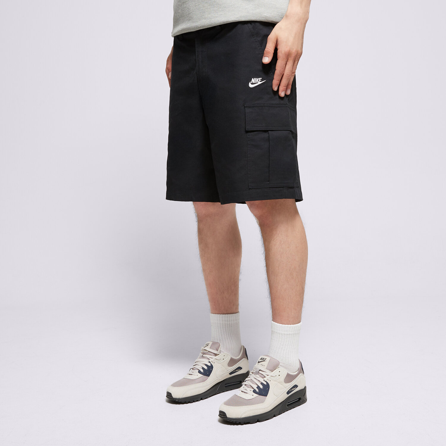 Herren Shorts NIKE SHORTS M NK CLUB WVN CARGO SHORT FN3517-011 Schwarz