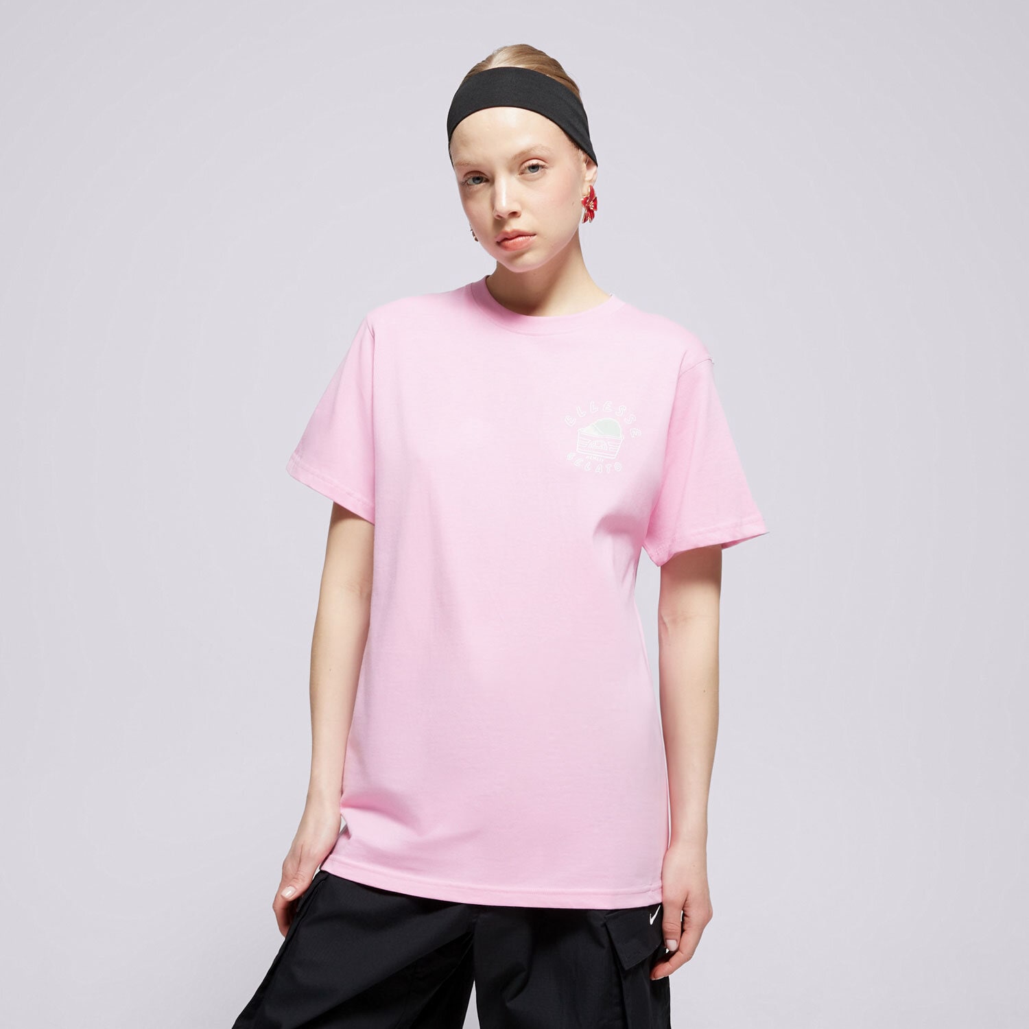 Damen T-Shirt ELLESSE T-SHIRT LA STREGA TEE PINK SGZ21999814 Rosa