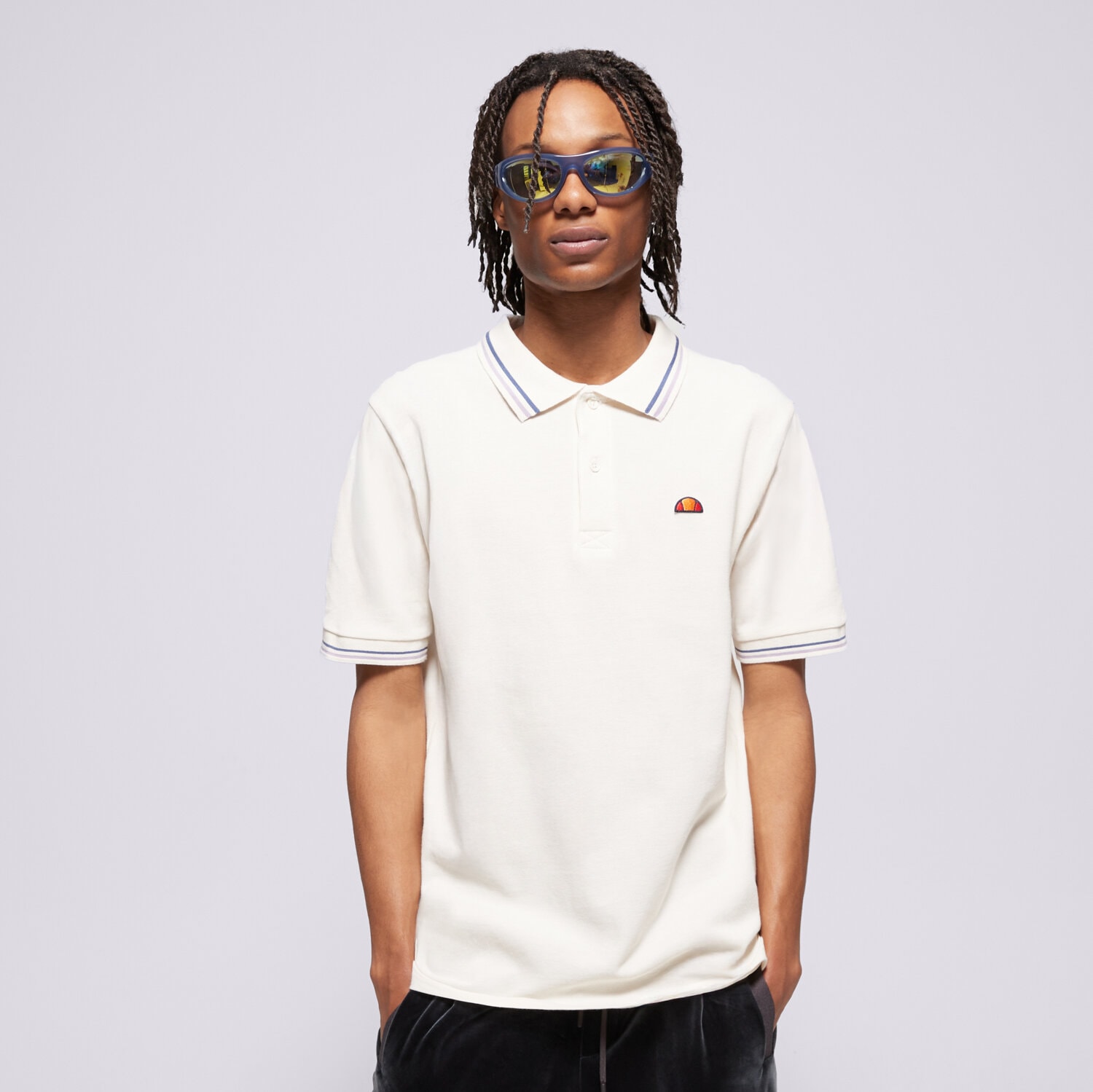 Herren Polo-Shirt ELLESSE POLO ROOKS POLO SHIRT OFF WHT SHZ18077904 Beige